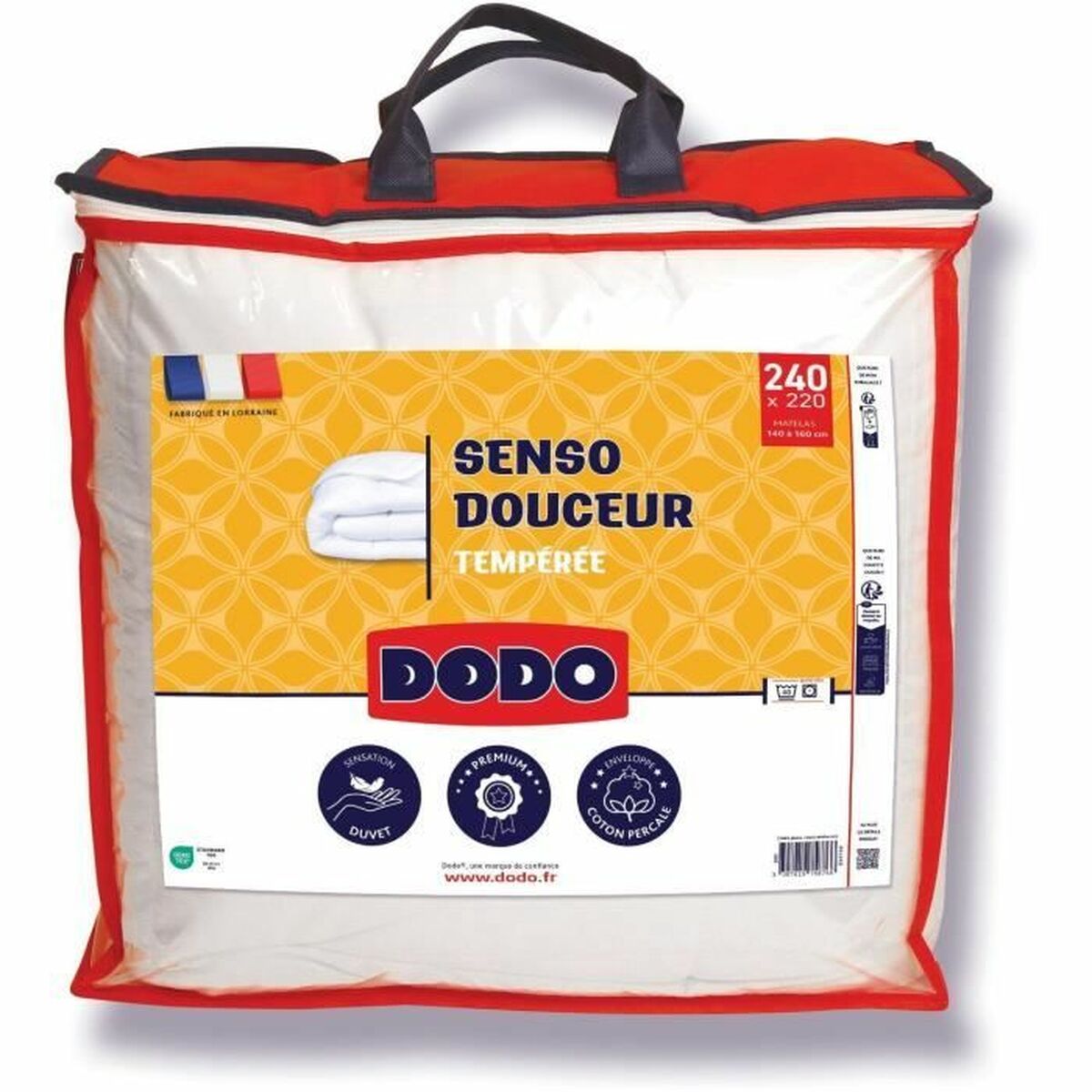 Relleno Nórdico DODO SENSO DOUCEUR Blanco 350 g/m² 220 x 240 cm 1 S71021574_0