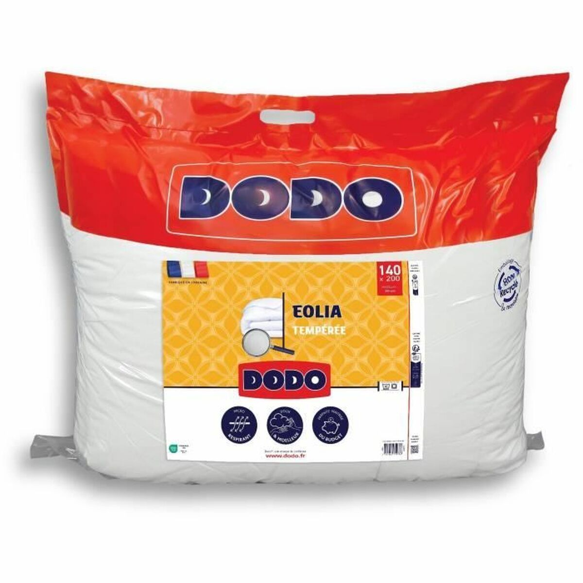 Relleno Nórdico DODO EOLIA Blanco 300 g/m² 140 x 200 cm 1 S71021581_0