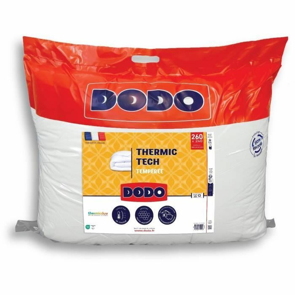 Relleno Nórdico DODO THERMIC TECH Blanco 250 g/m² 240 x 260 cm 1 S71021592_0