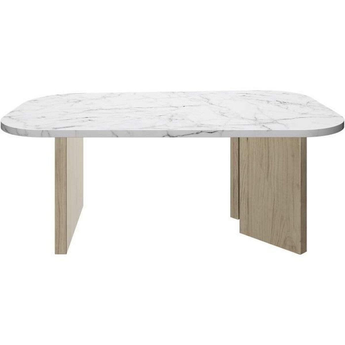 Mesa de Centro Blanco 105 x 58 x 39 cm 3 S71008293_2