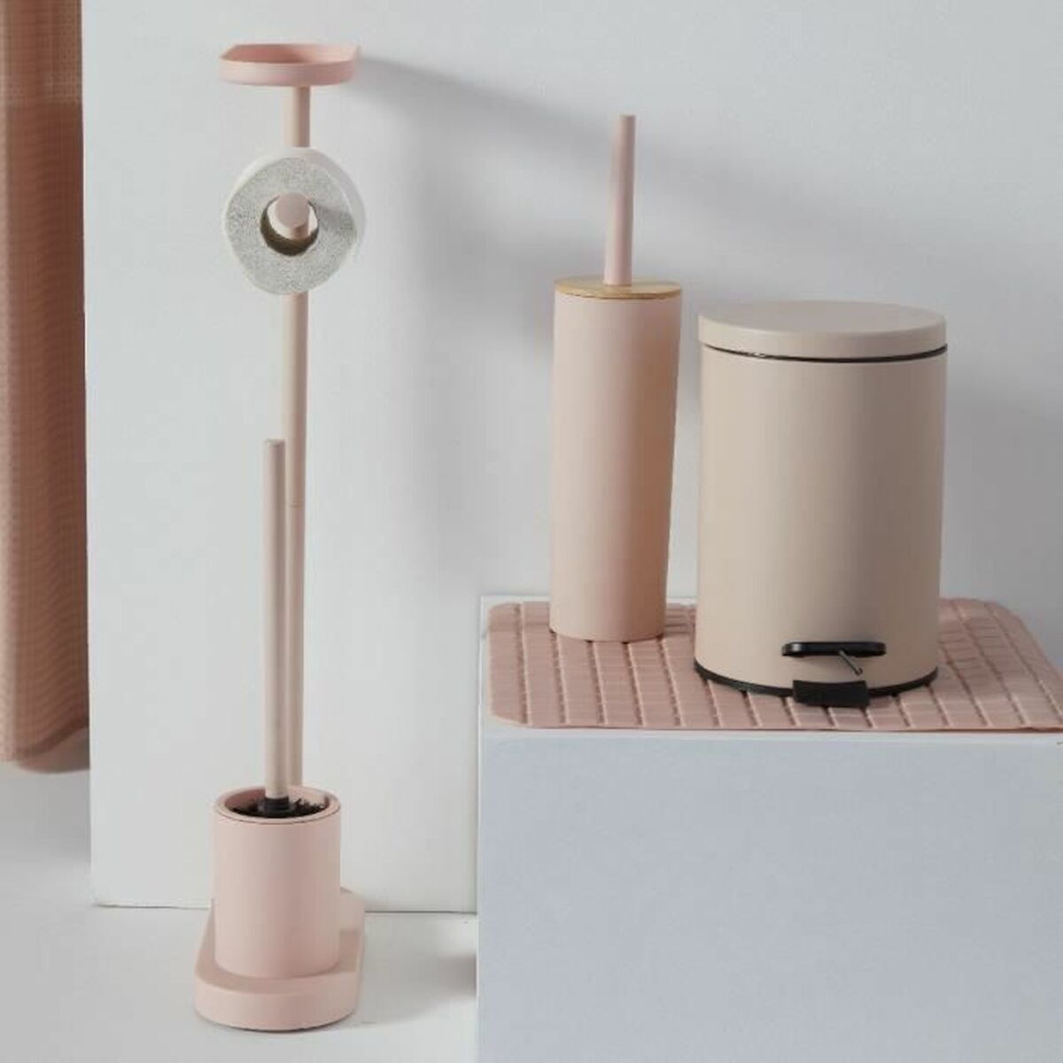 Alfombrilla Antideslizante para Bañera TODAY HOY - UTILITY Rosa 40 x 60 cm PVC 2 S71023783_1