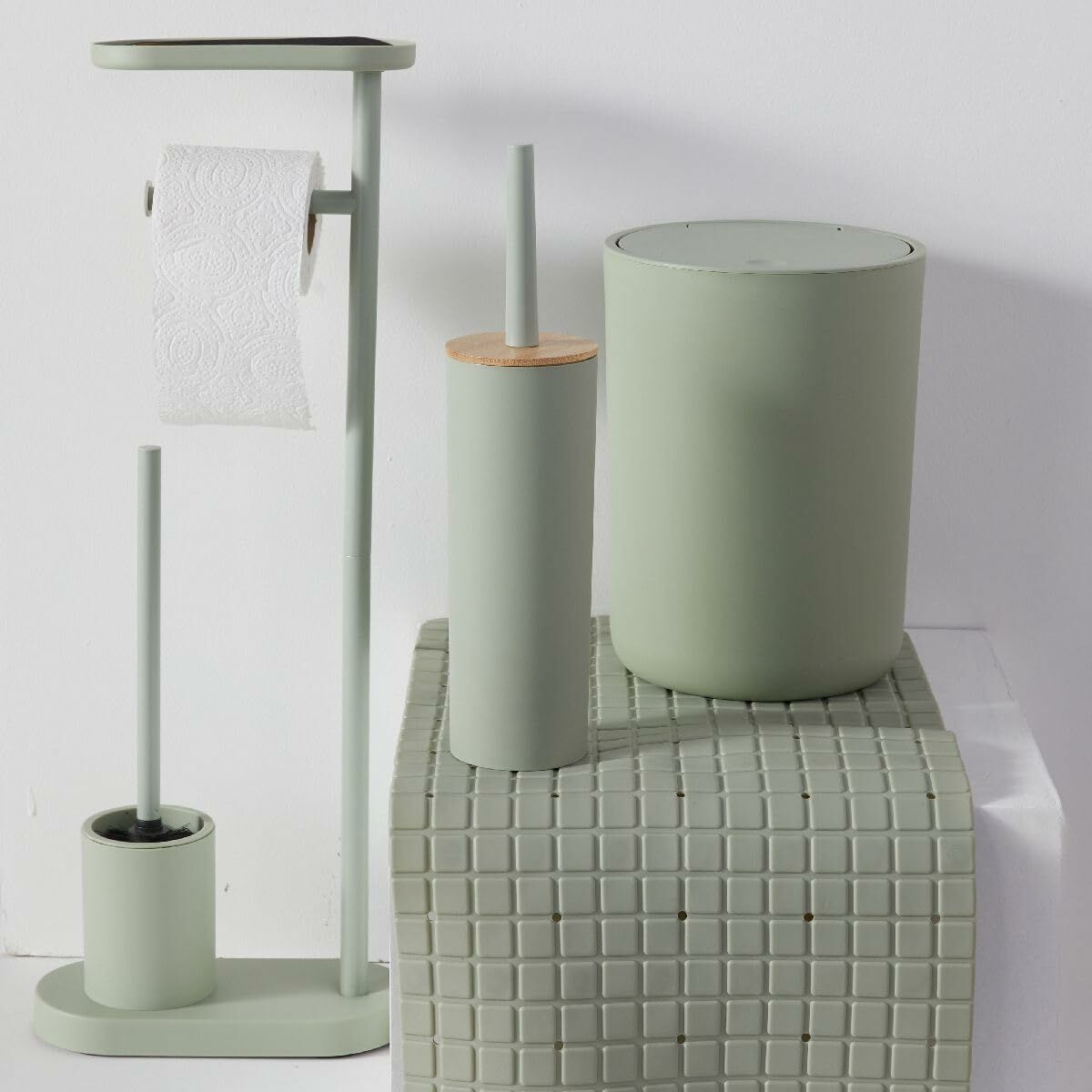 Alfombrilla Antideslizante para Bañera TODAY HOY - UTILITY Verde 40 x 60 cm Polipropileno 7 S71023786_6