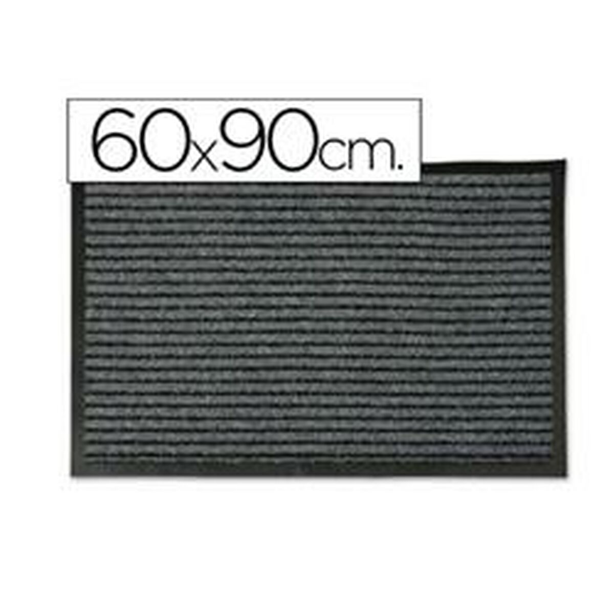 Alfombra Paperflow 12TEB60X90.02 Negro Goma 2 S77180289_1