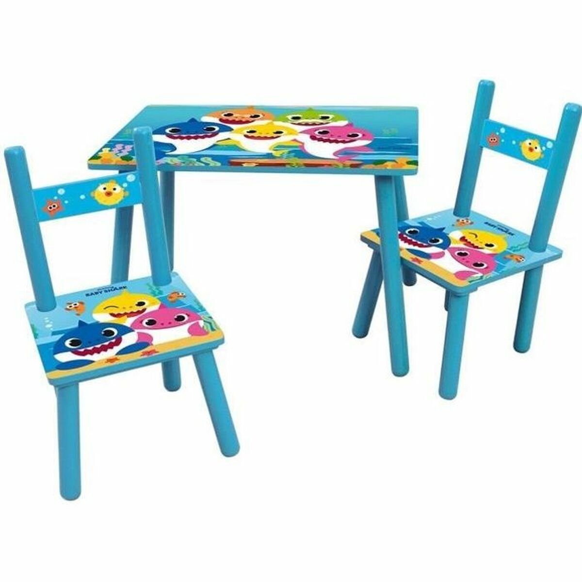 Conjunto de Mesa y Sillas para Niños Fun House BABY SHARK 1 S7193986_0