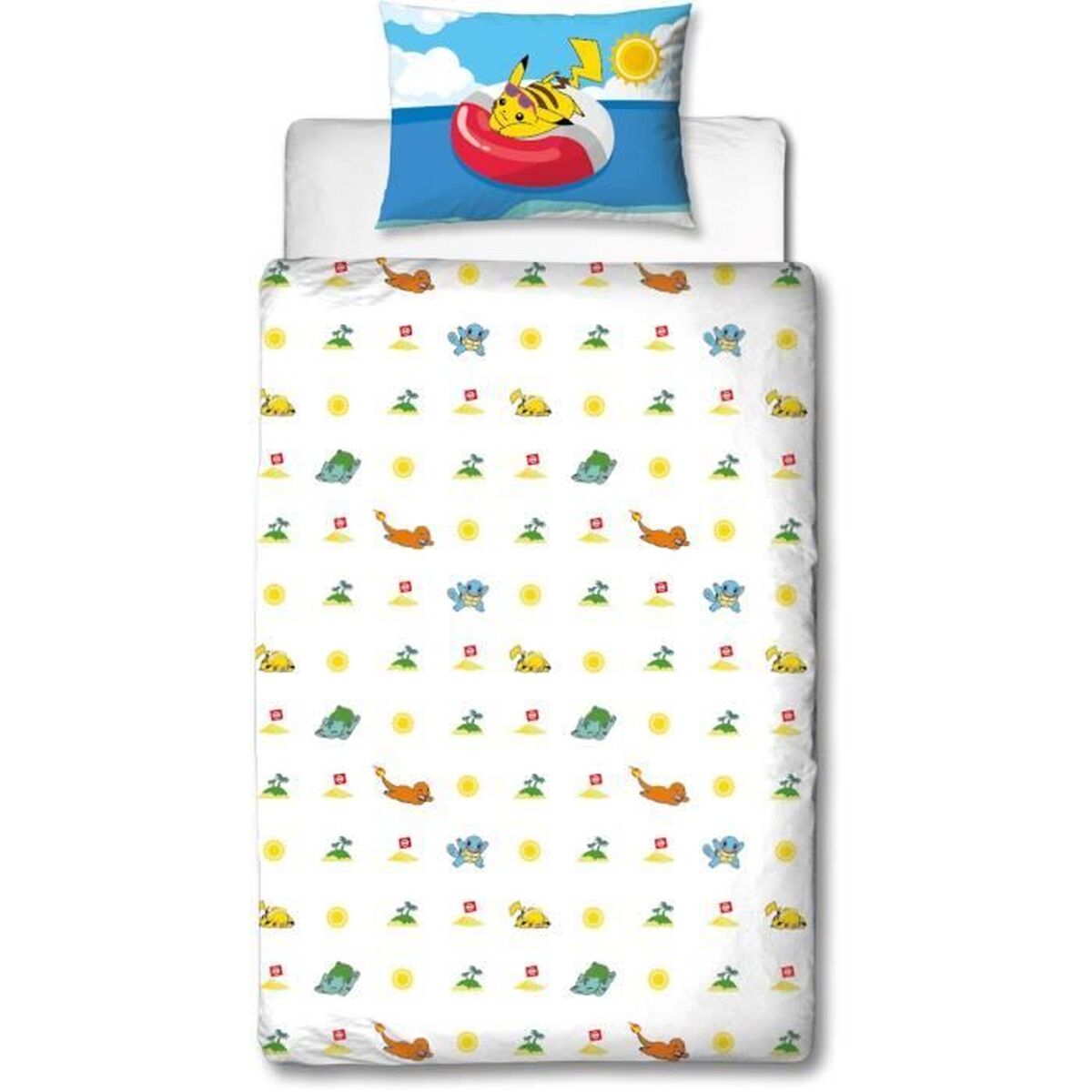 Juego de funda nórdica Pokémon Multicolor Cama de 140 2 Piezas 2 S71025615_1