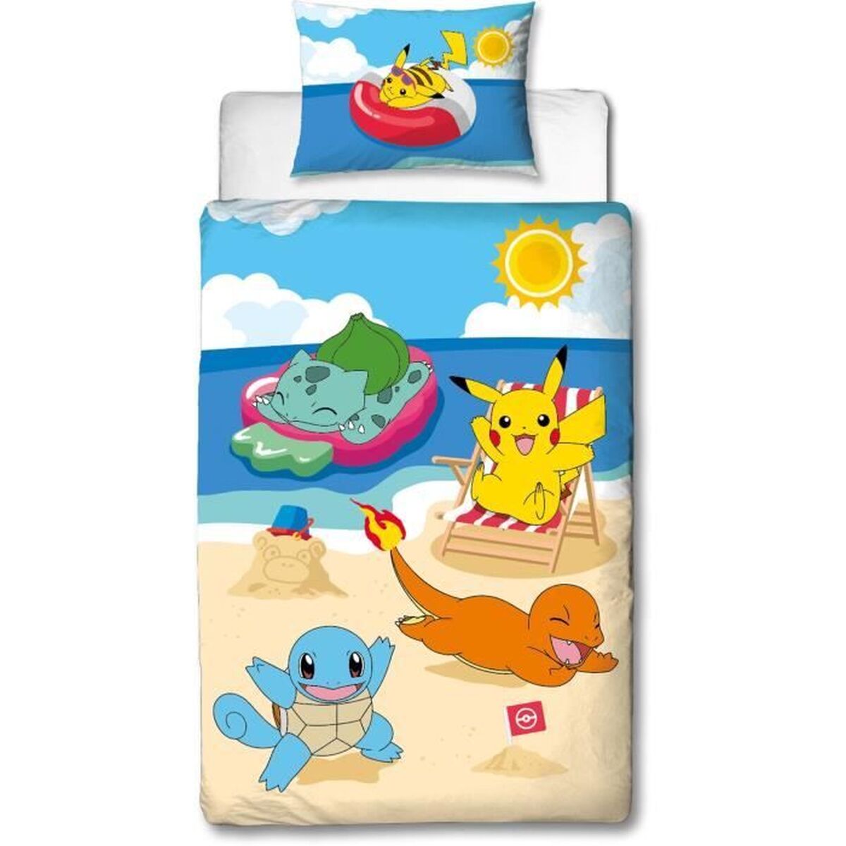 Juego de funda nórdica Pokémon Multicolor Cama de 140 2 Piezas 3 S71025615_2