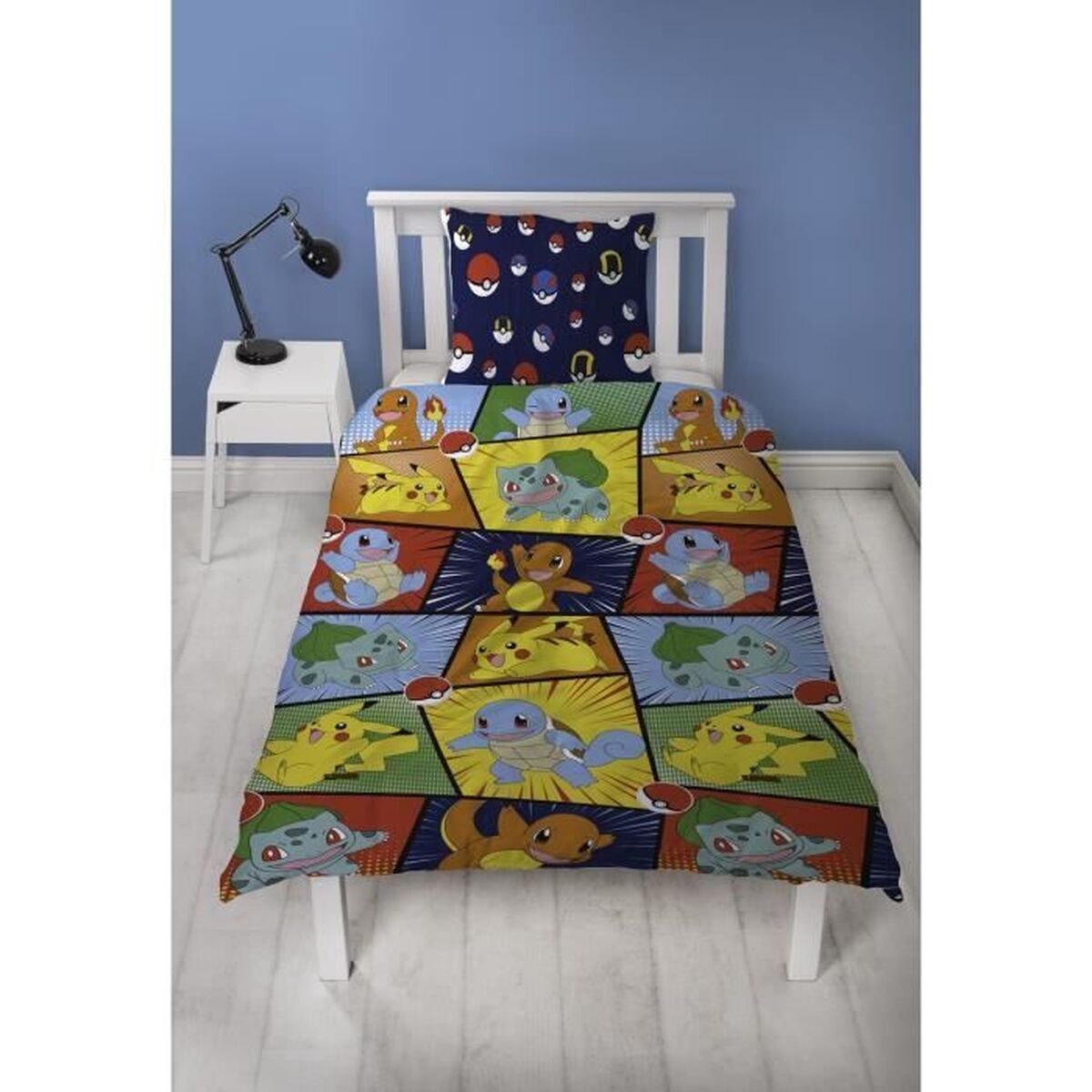 Juego de funda nórdica Pokémon 25 x 5 x 29 cm Multicolor Cama de 140 2 Piezas 2 S71025512_1
