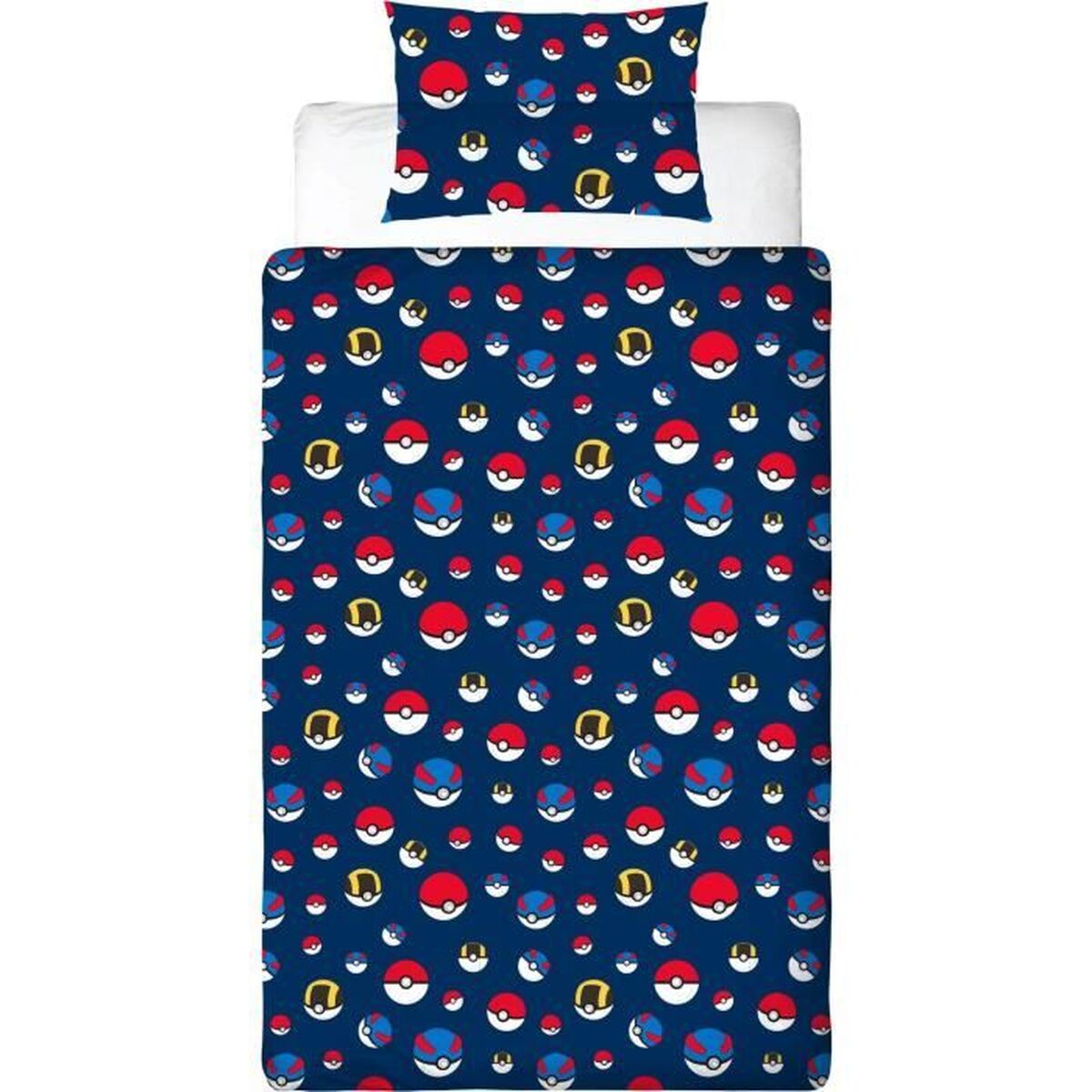 Juego de funda nórdica Pokémon 25 x 5 x 29 cm Multicolor Cama de 140 2 Piezas 5 S71025512_4