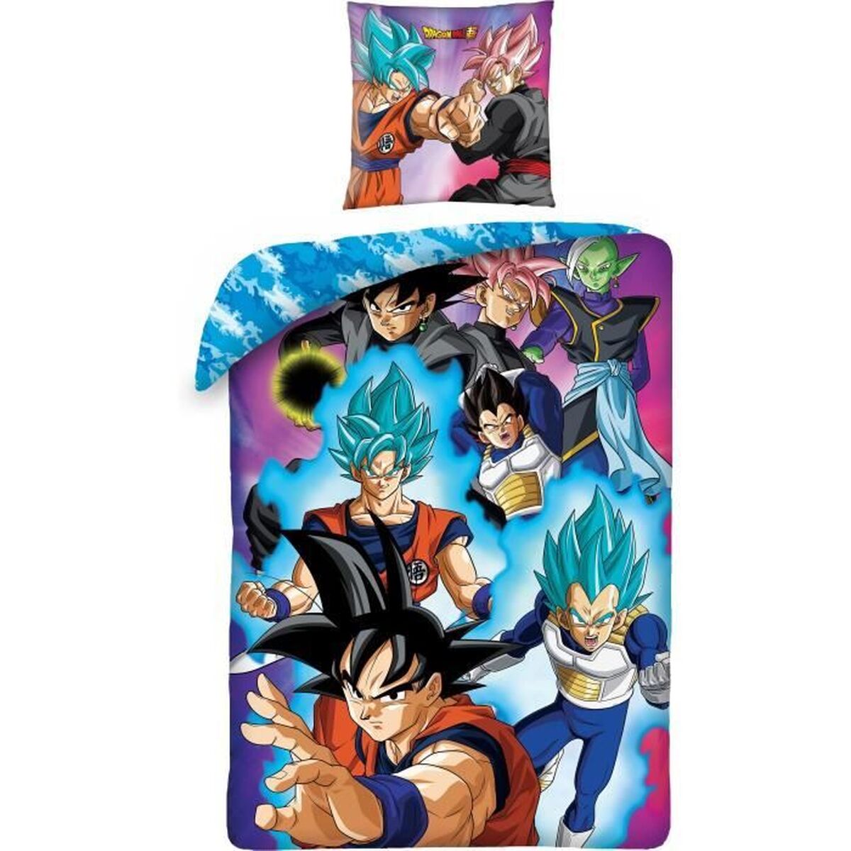 Juego de funda nórdica Dragon Ball 25 x 5 x 29 cm Multicolor Cama de 140 2 Piezas 1 S71025612_0
