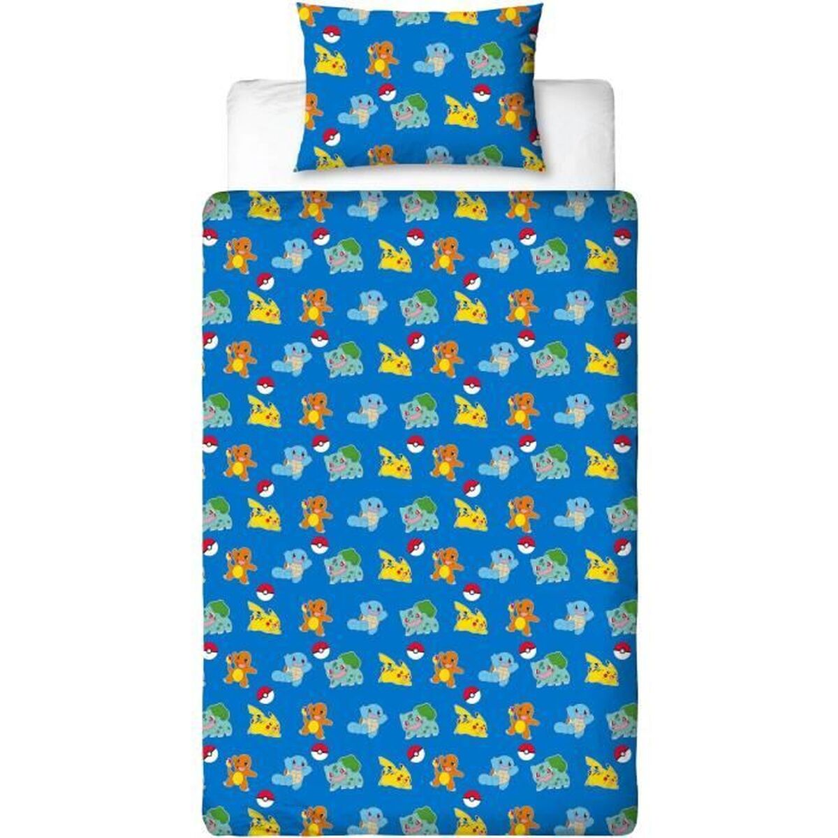 Juego de funda nórdica Pokémon Multicolor Cama de 140 2 Piezas 2 S71025160_1