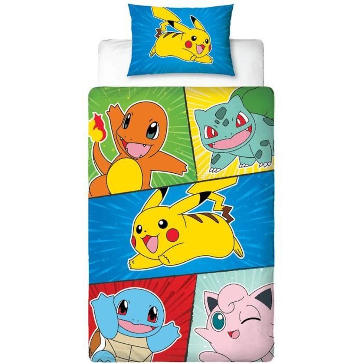 Juego de funda nórdica Pokémon Multicolor Cama de 140 2 Piezas 3 S71025160_2