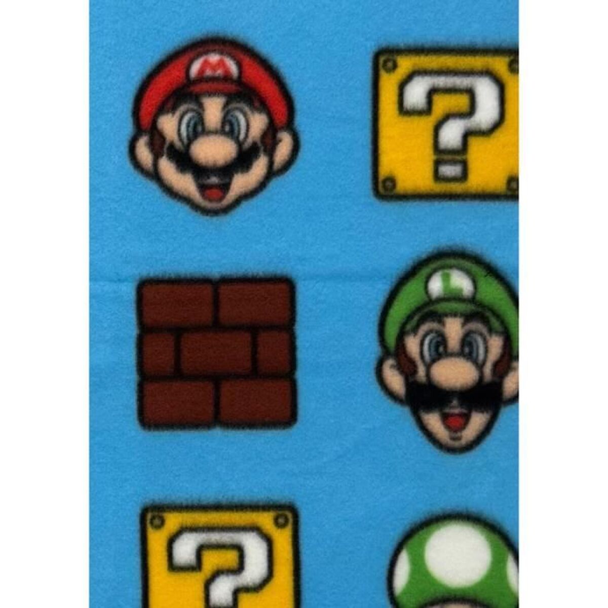 Manta Mario Bros Multicolor Cuadros escoceses 3 S71025448_2