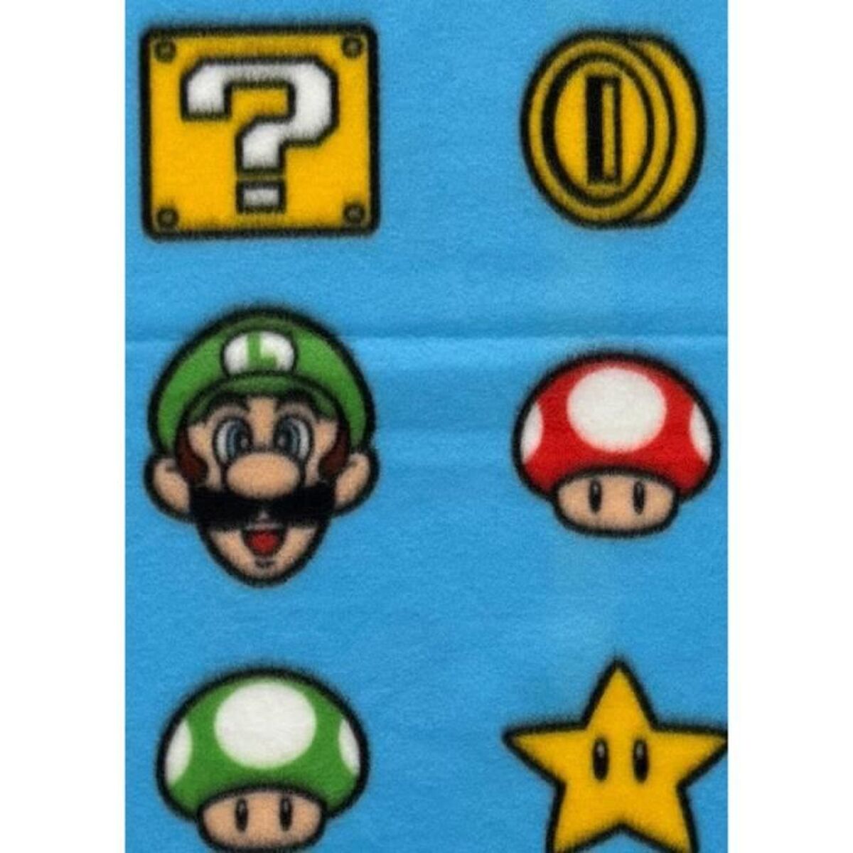Manta Mario Bros Multicolor Cuadros escoceses 5 S71025448_4