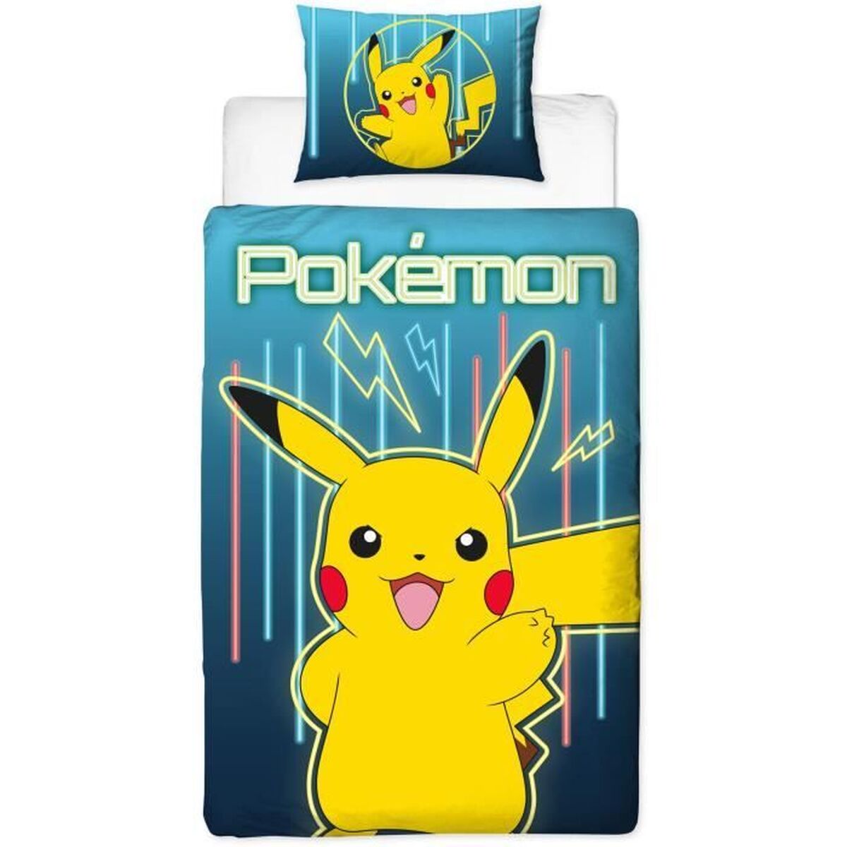 Juego de funda nórdica Pokémon Amarillo Cama de 140 2 Piezas 1 S71025166_0
