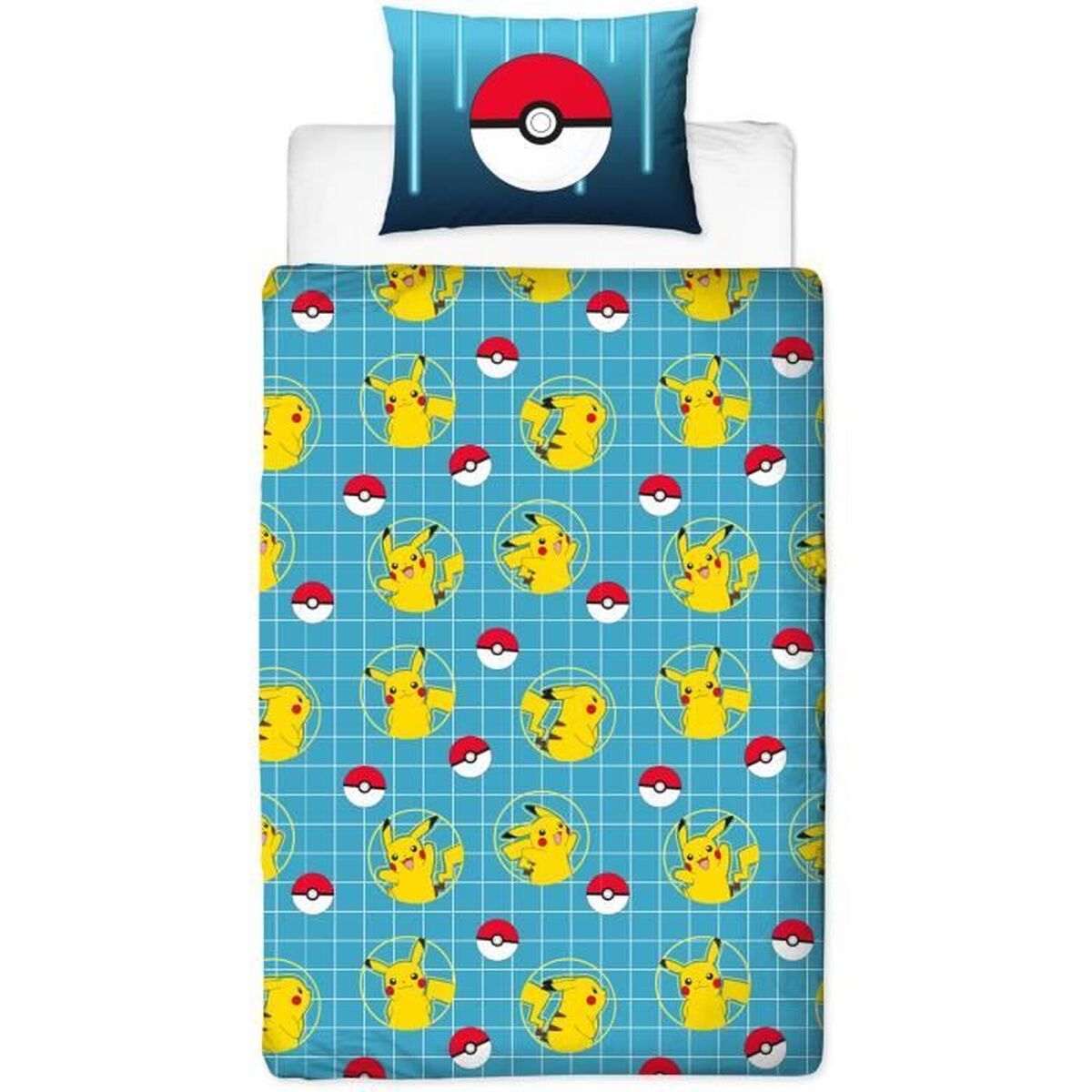 Juego de funda nórdica Pokémon Amarillo Cama de 140 2 Piezas 2 S71025166_1