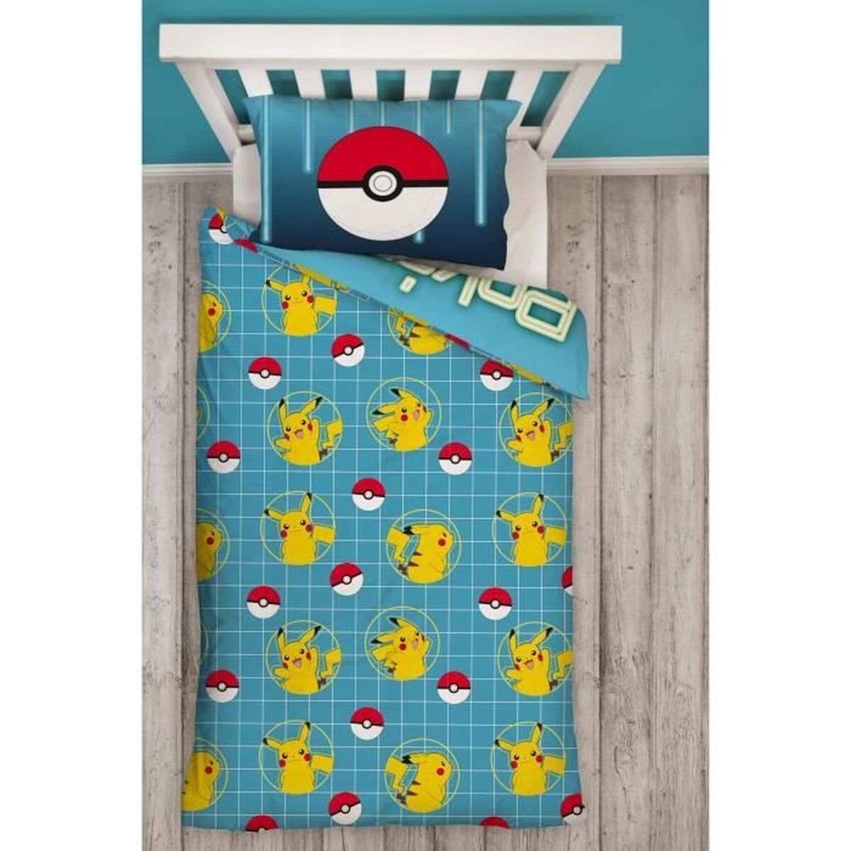 Juego de funda nórdica Pokémon Amarillo Cama de 140 2 Piezas 3 S71025166_2