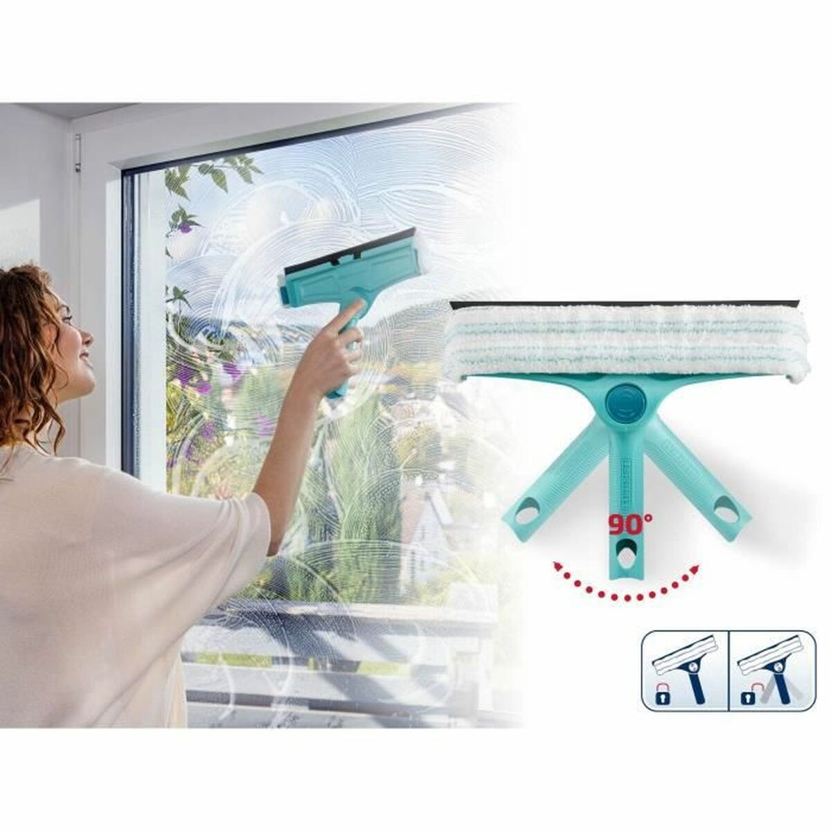 Limpiacristales Leifheit 51320 Poliamida Poliéster 3 S71016910_2