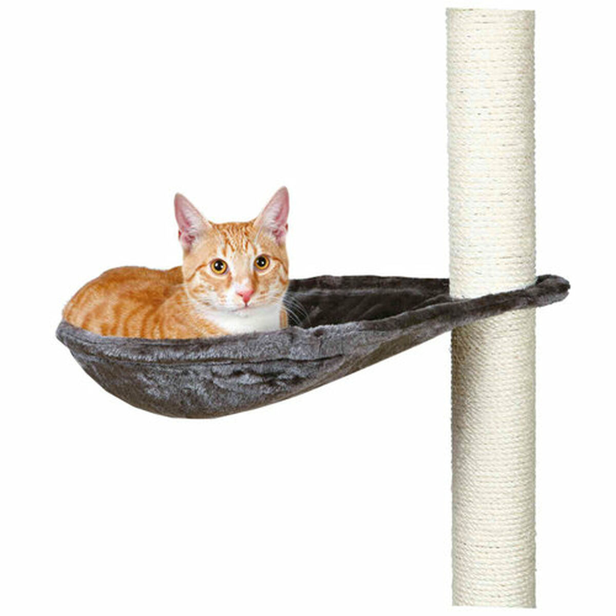 Hamaca Colgante para Gatos Trixie Hammock Gris Metal 2 M0601442_1