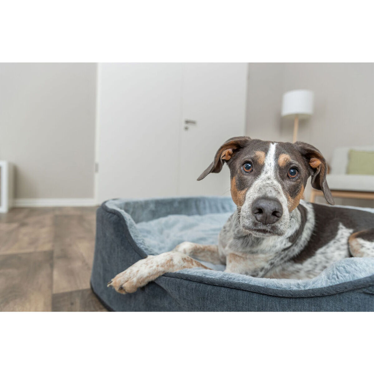 Cama para Perro Trixie Vital Lino Soft Gris Gris claro 83 X 67 CM 7 M0609594_6