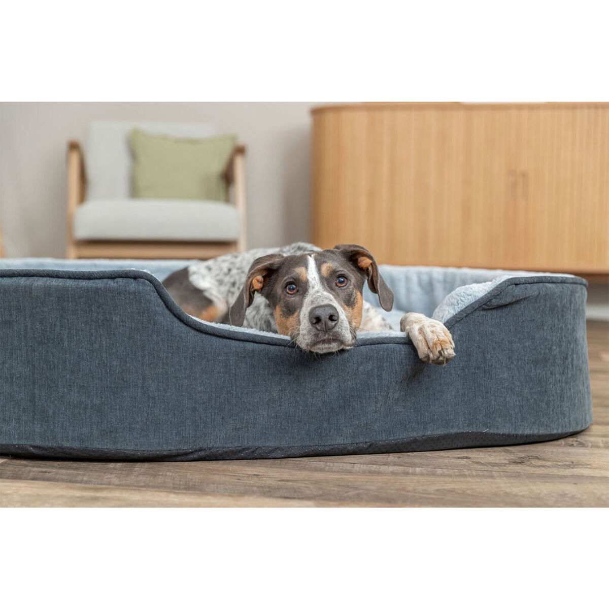 Cama para Perro Trixie Vital Lino Soft Gris Gris claro 83 X 67 CM 8 M0609594_7
