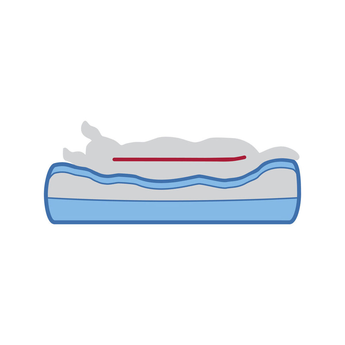 Cama para Perro Trixie Vital Lino Soft Beige Crema 83 X 67 CM 8 M0609597_7