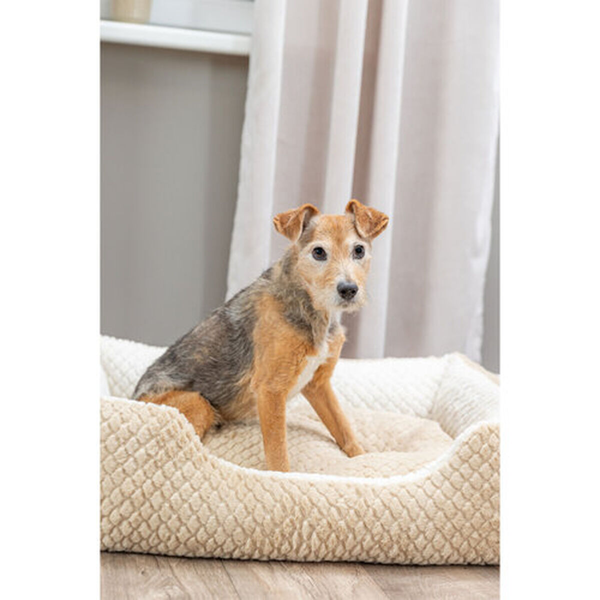 Cama para Perro Trixie Kaline Mio Marrón Crema 80 x 65 cm 14 M0609610_13