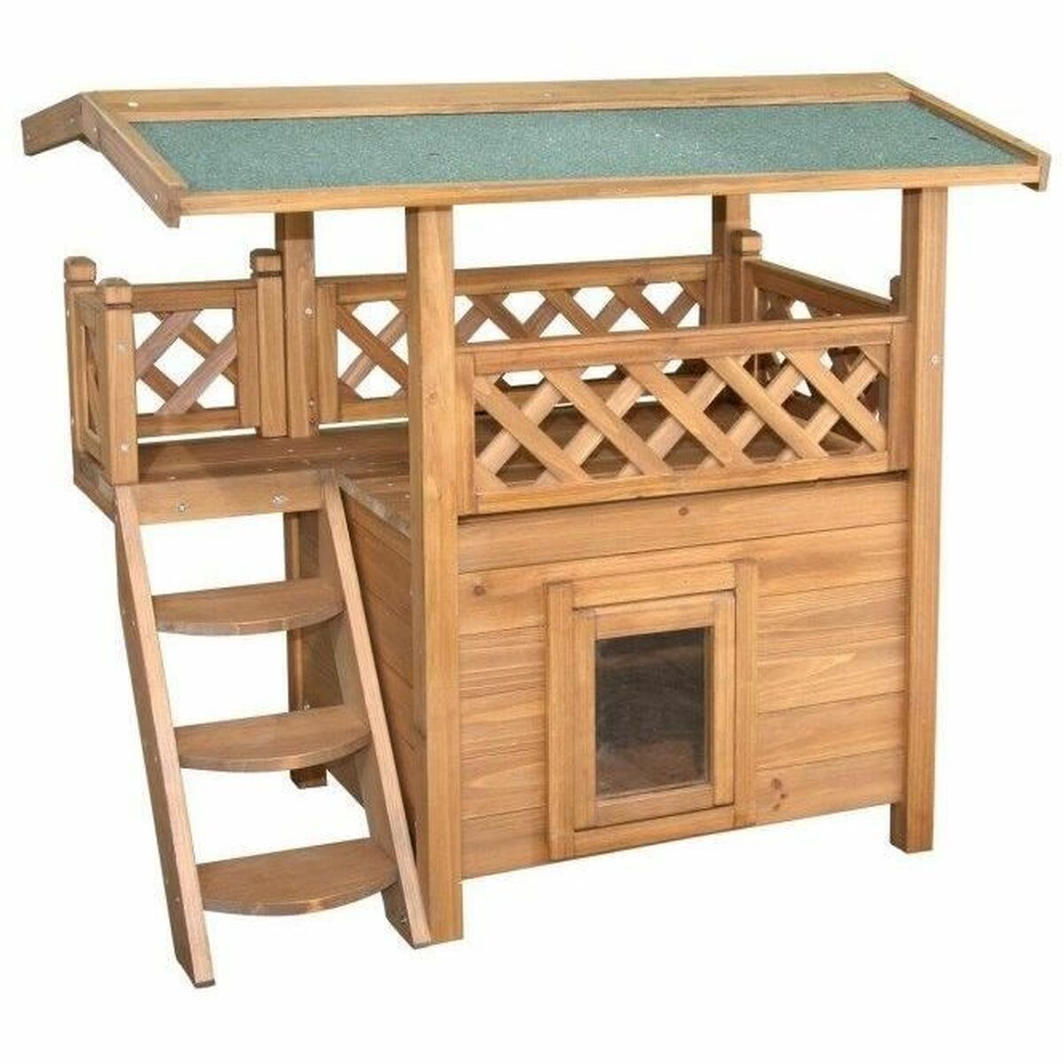 Caseta Kerbl Marrón Verde 77 x 50 x 73 cm 6 S71003561_5