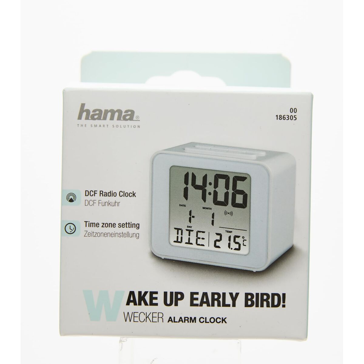 Reloj Despertador Hama 00186305 Blanco 7 S7613504_6