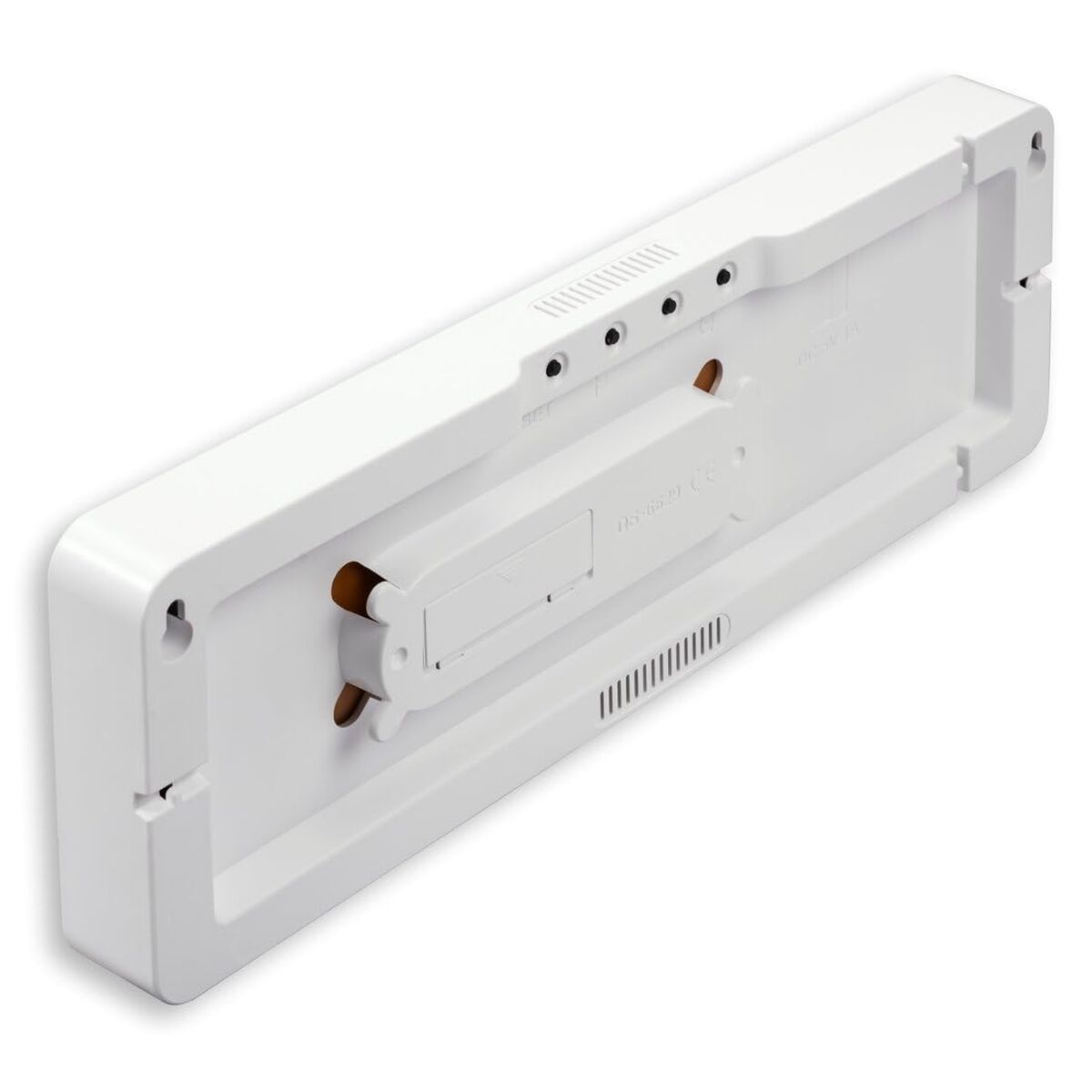 Reloj de Pared con Termómetro Hama 00222224 Blanco Negro Plástico 6 S7613503_5