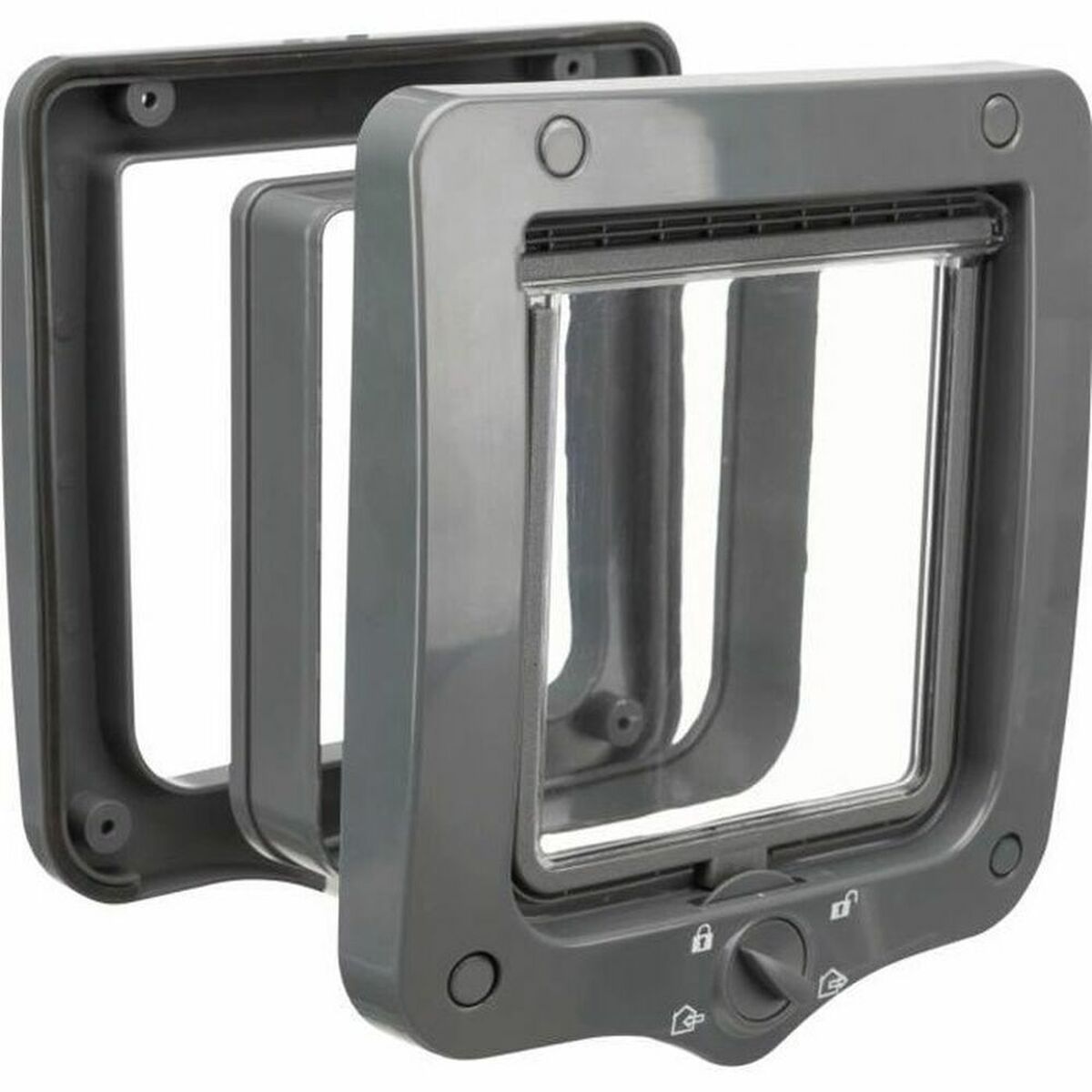 Gatera Trixie 44232 Gris Plástico 20 x 22 cm 1 S7161590_0