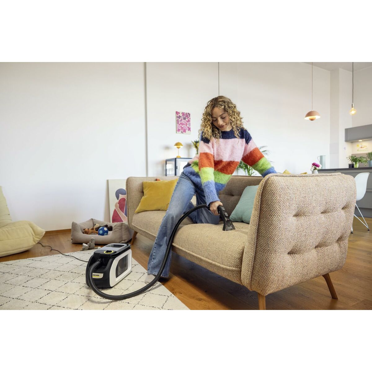 Aspirador Escoba Kärcher SE3 COMPACT Blanco Multicolor 500 W 4 S7613168_3