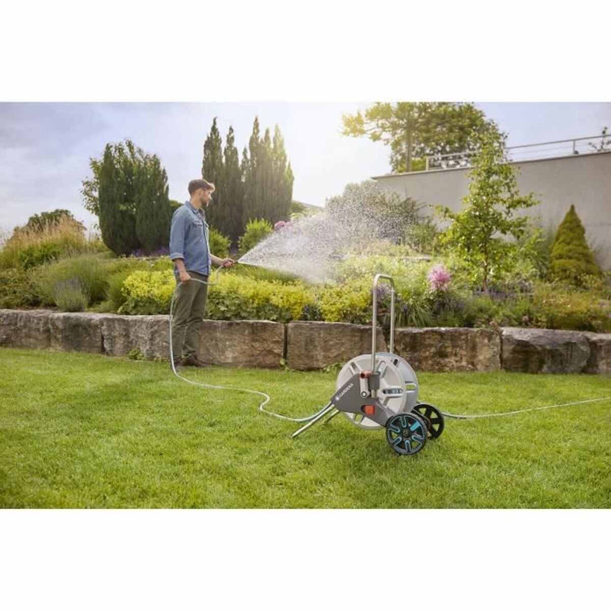 Carro Portamanguera Gardena AquaRoll M 18543-26 9 S7166698_8