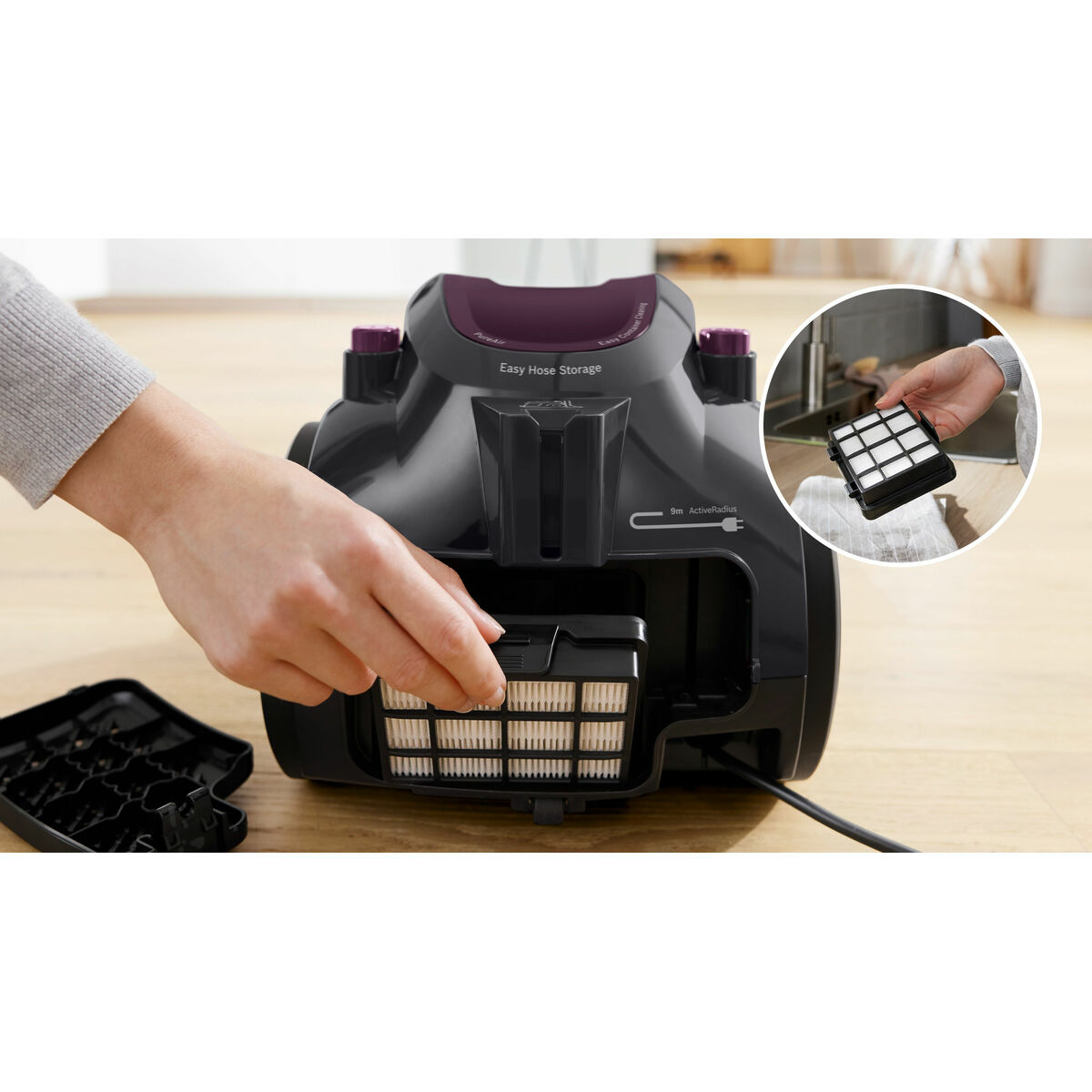 Aspirador Ciclónico BOSCH BGC05AAA1 700 W 8 S9919011_7