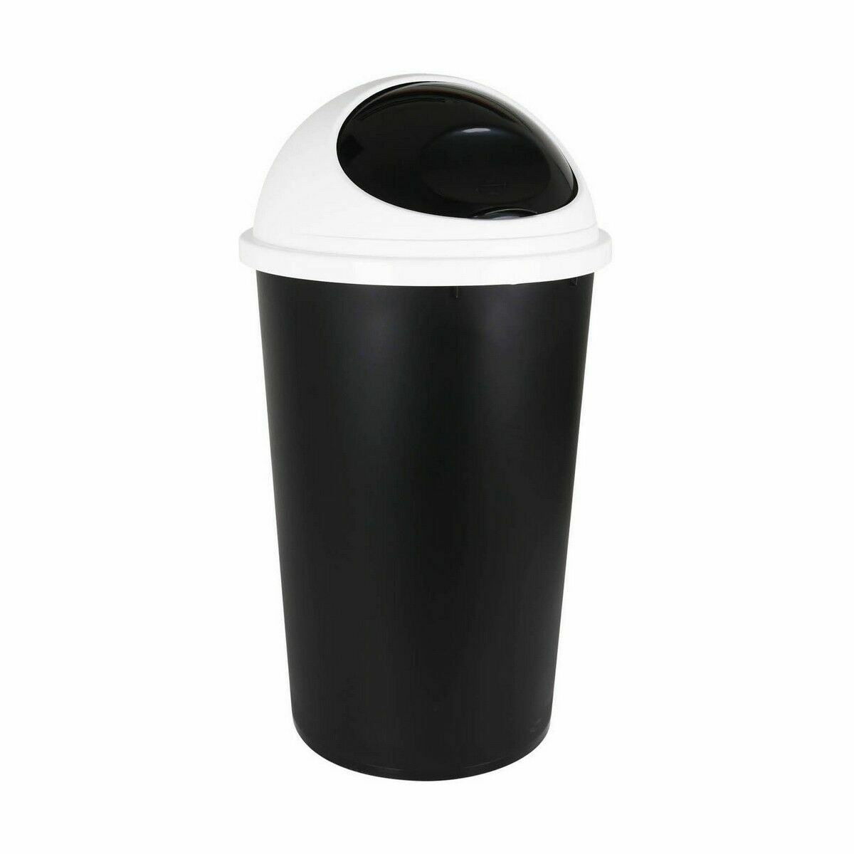 Cubo para la Basura Tontarelli Big hoop Blanco Negro 45 L (10 Unidades) 2 S2228317_1