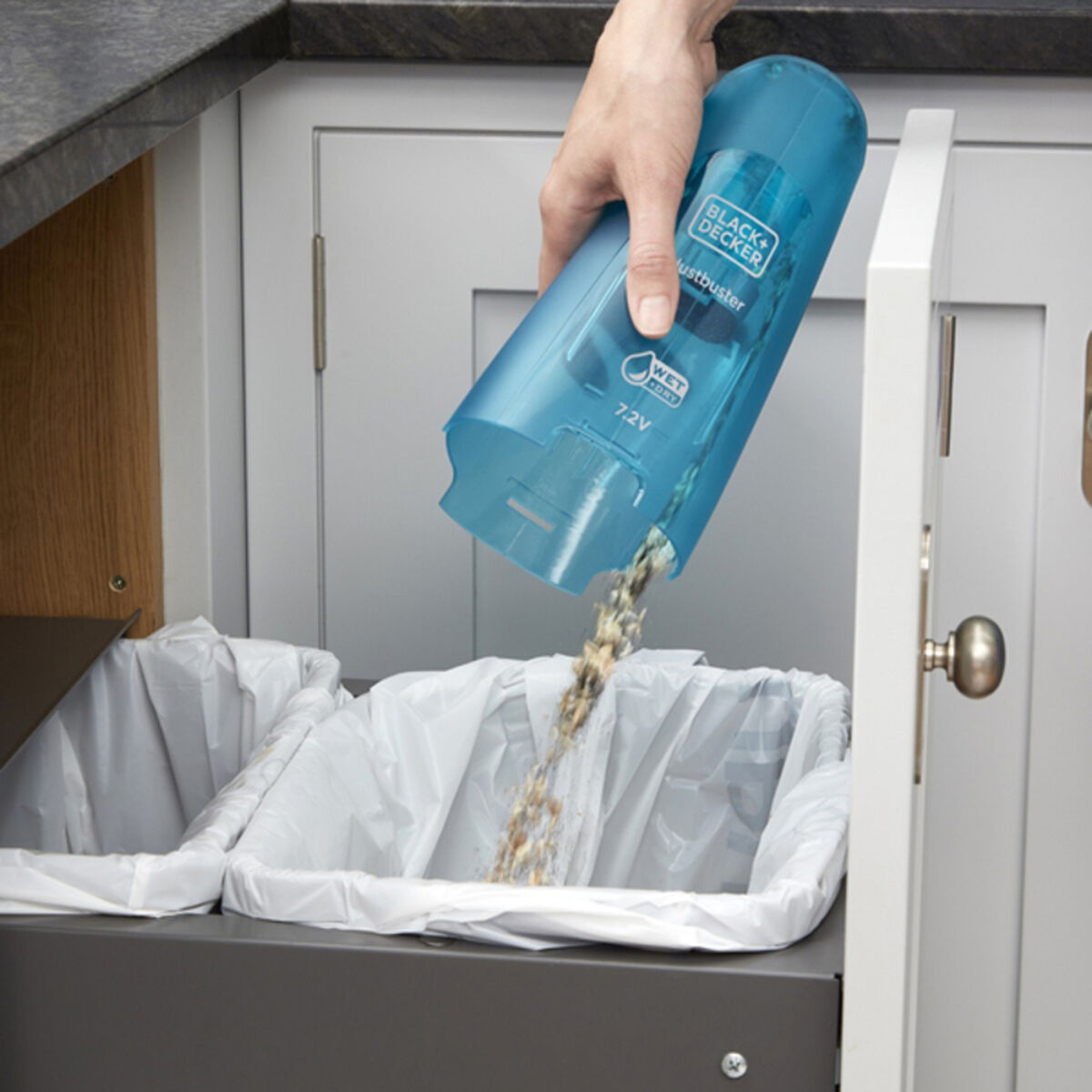 Aspirador de Mano Ciclónico Black & Decker WDC115WA-QW 0,38 L 65 dB 7W 5 S0426083_4