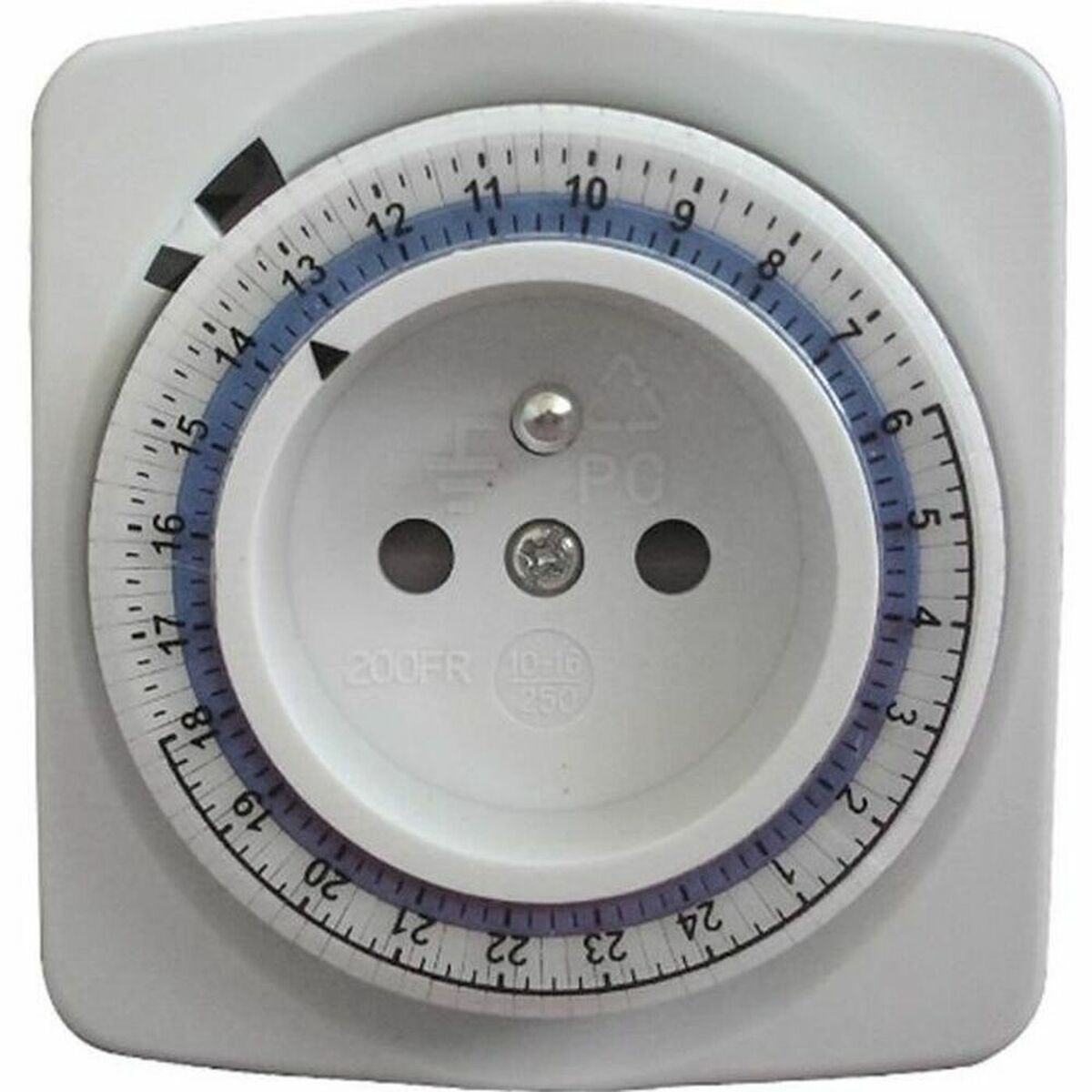 Enchufe con programador analógico Chacon 5411478540007 250 V 1 S7166480_0