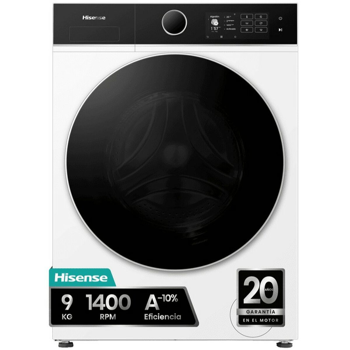 Lavadora Hisense WF5I9043BWFS 9 kg 1 S0466034_0