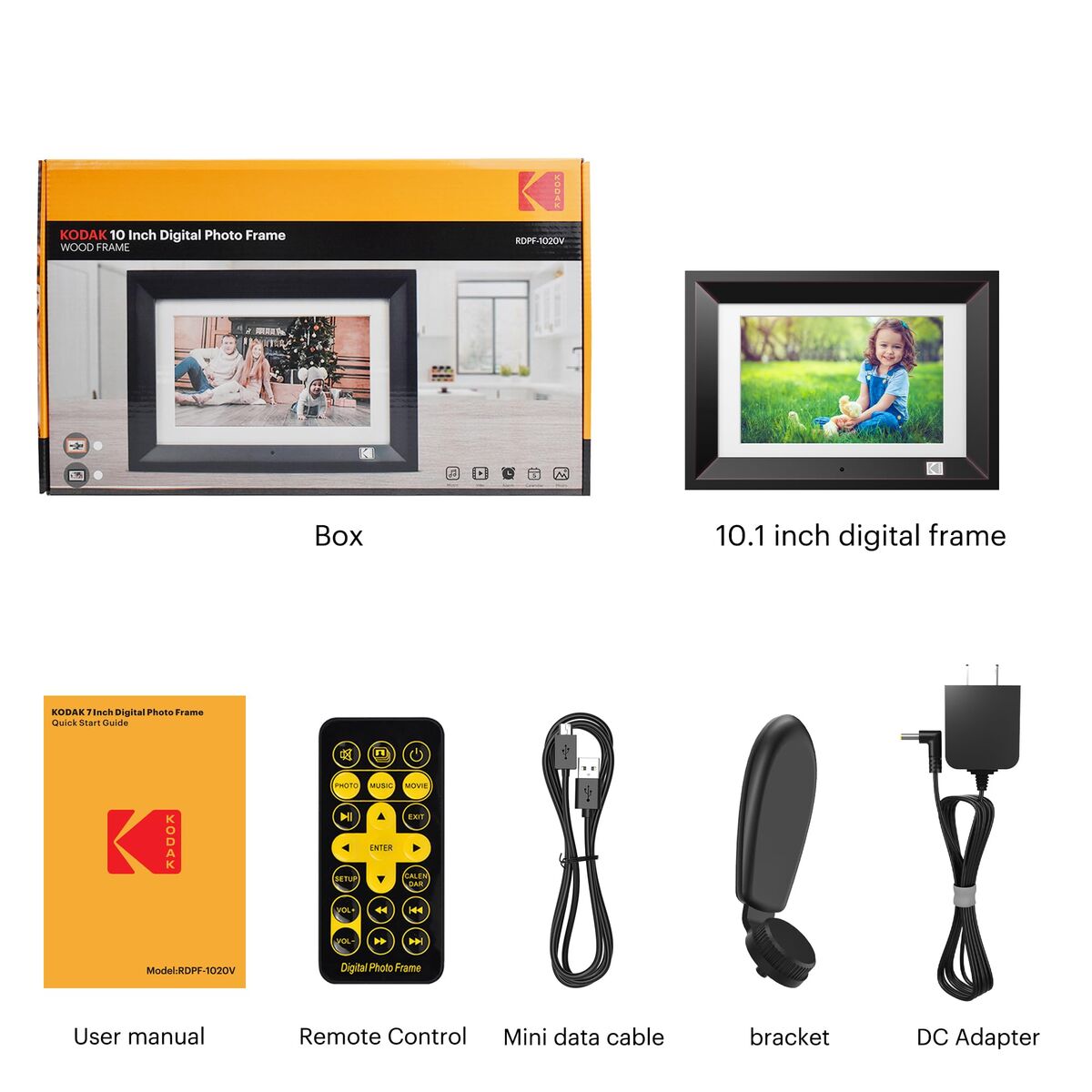 Marco de Fotos Digital Kodak RDPF1020B 9 S9920030_8