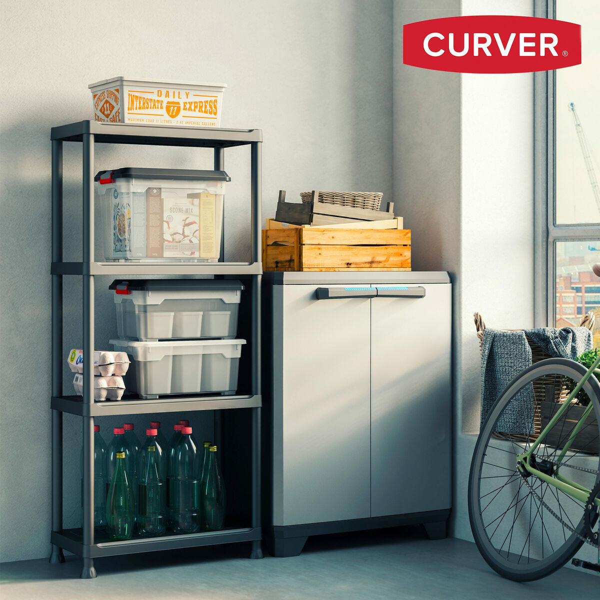 Estantería Curver Plástico (Plástico) 3 S8906486_2