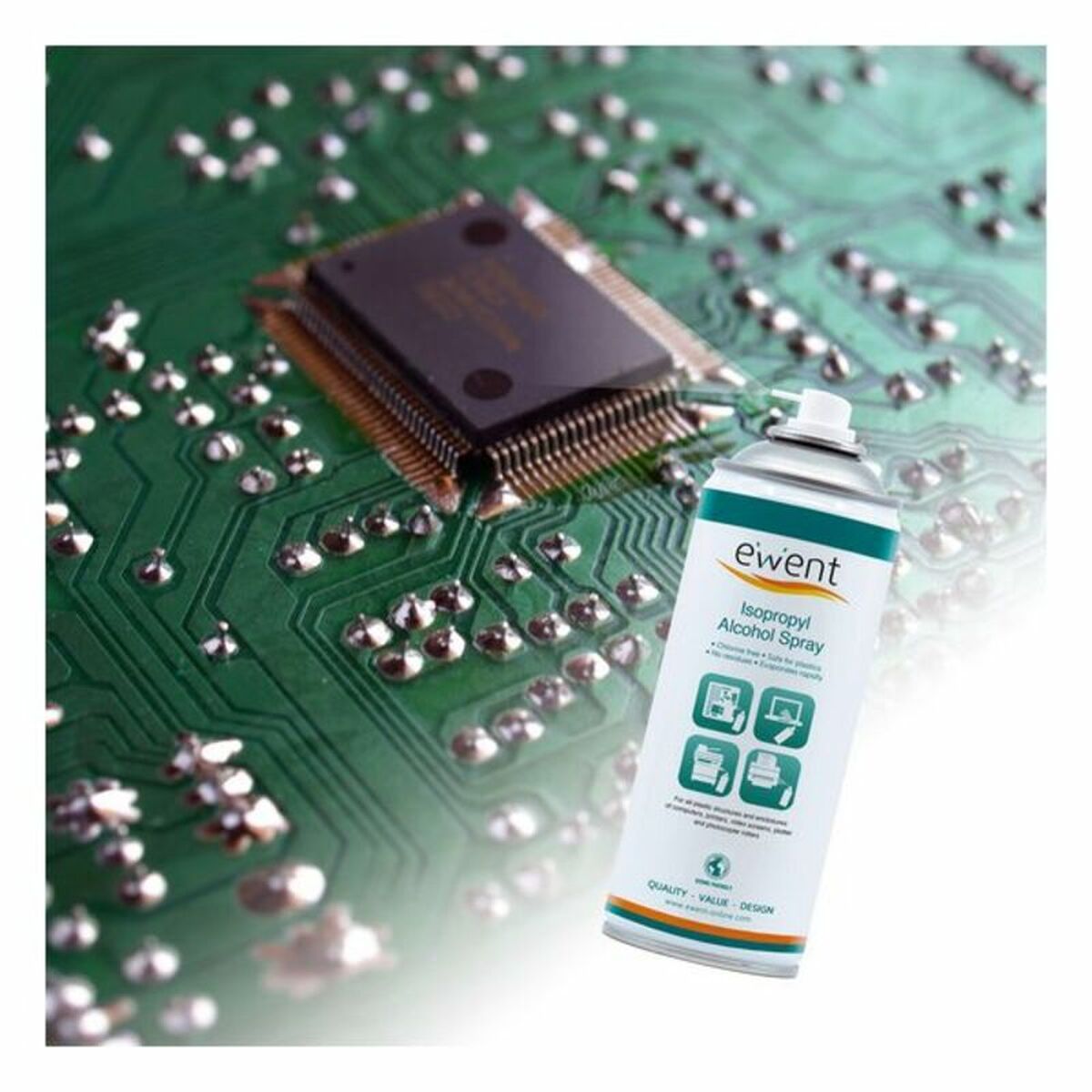 Spray Antipolvo Ewent EW5611 400 ml 2 S0227798_1