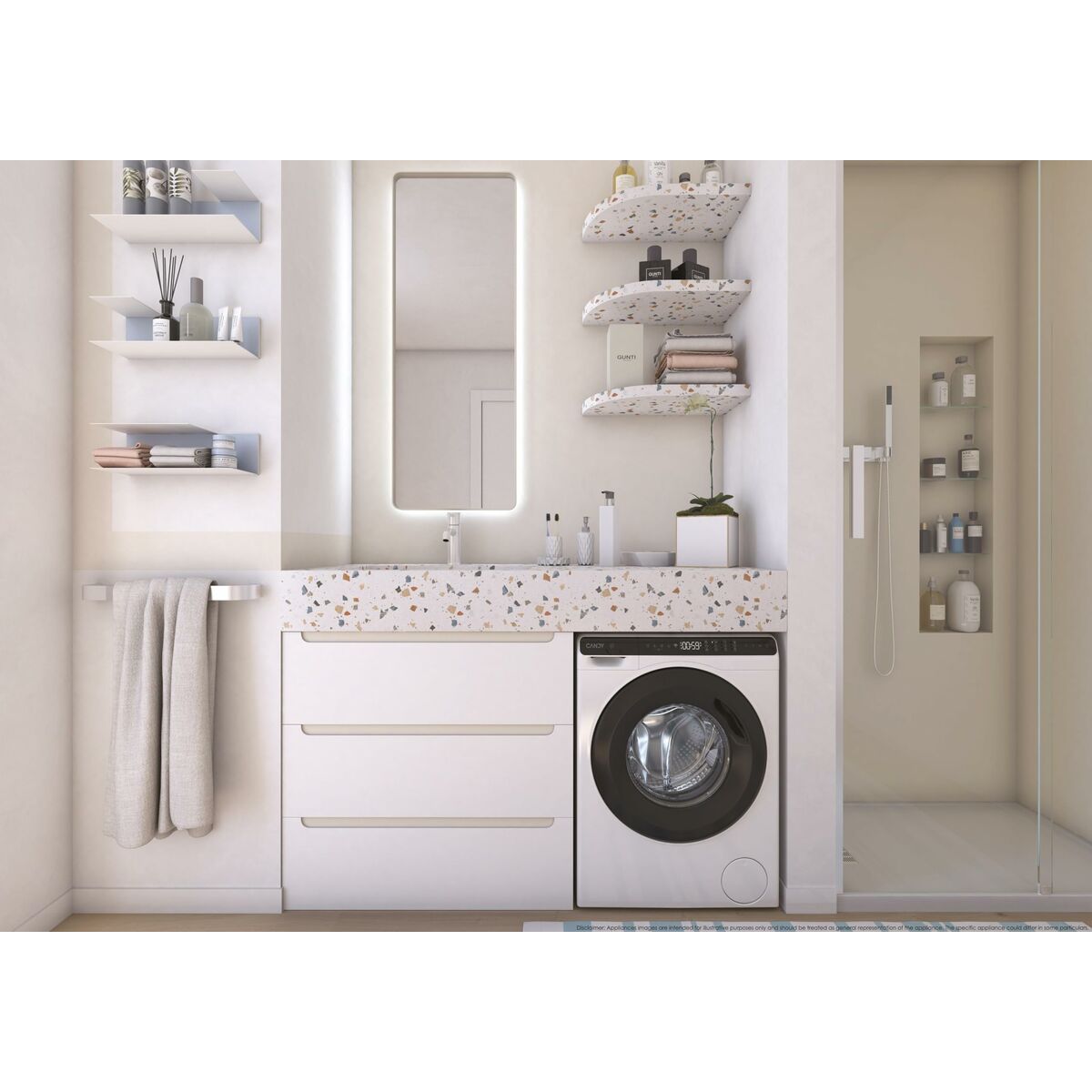 Lavadora Candy CW50-BP12307U1-S 1200 rpm 5 kg 11 S0468184_10