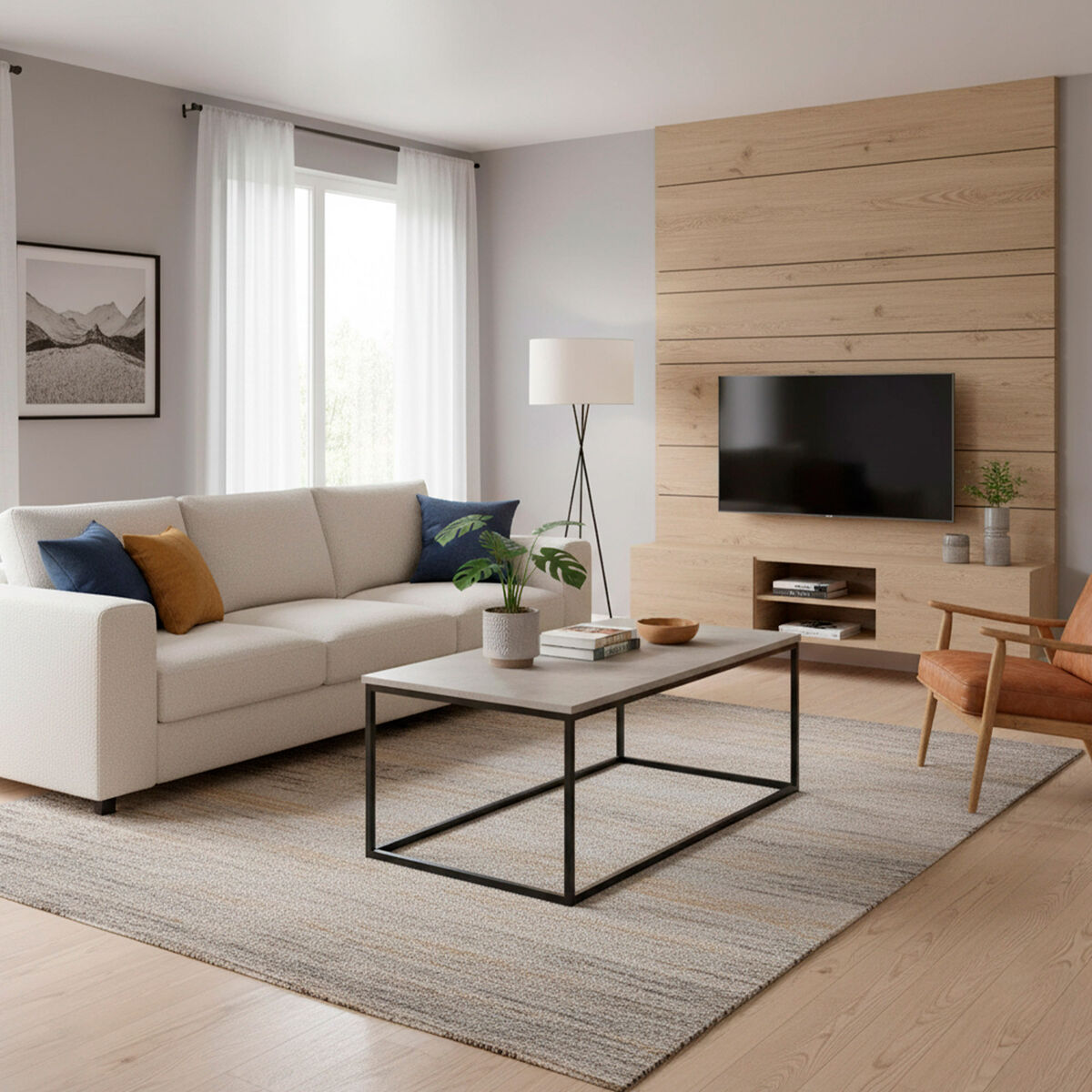 Mesa de Centro Max Home 90 X 40 X 48 CM 2 S8907454_1