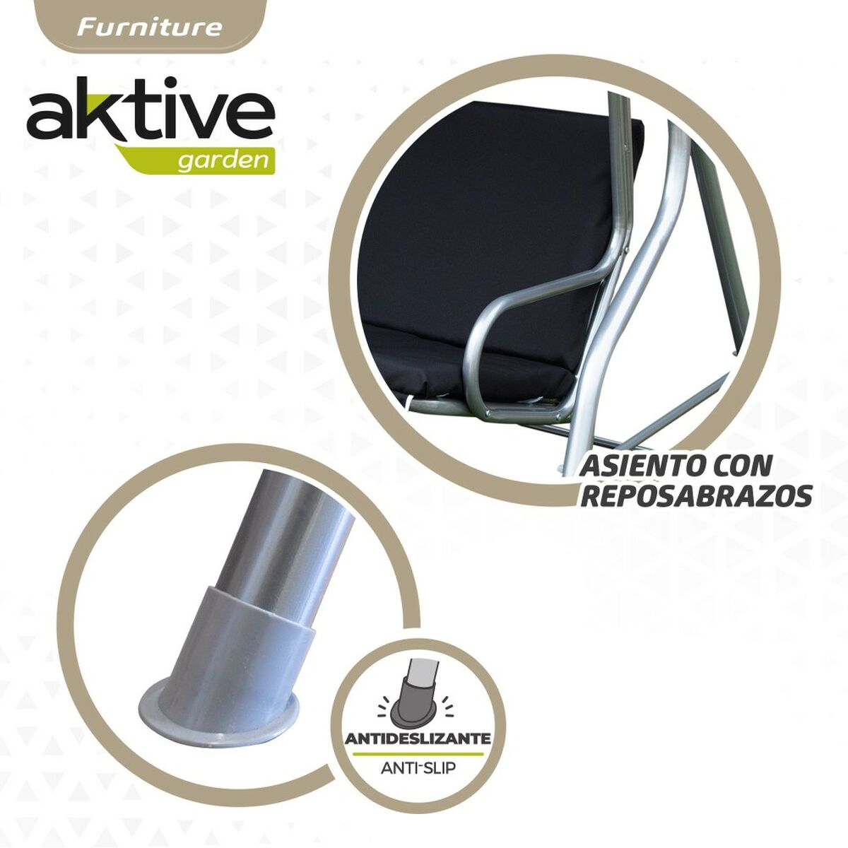 Balancín Aktive 180 x 161 x 107 cm 5 S8901342_4