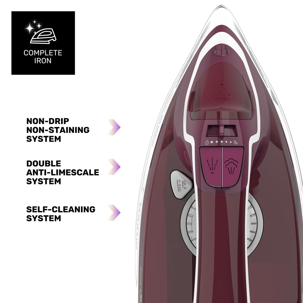 Plancha de Vapor Taurus ATLANTIDA 3000 3000 W 8 S7613626_7