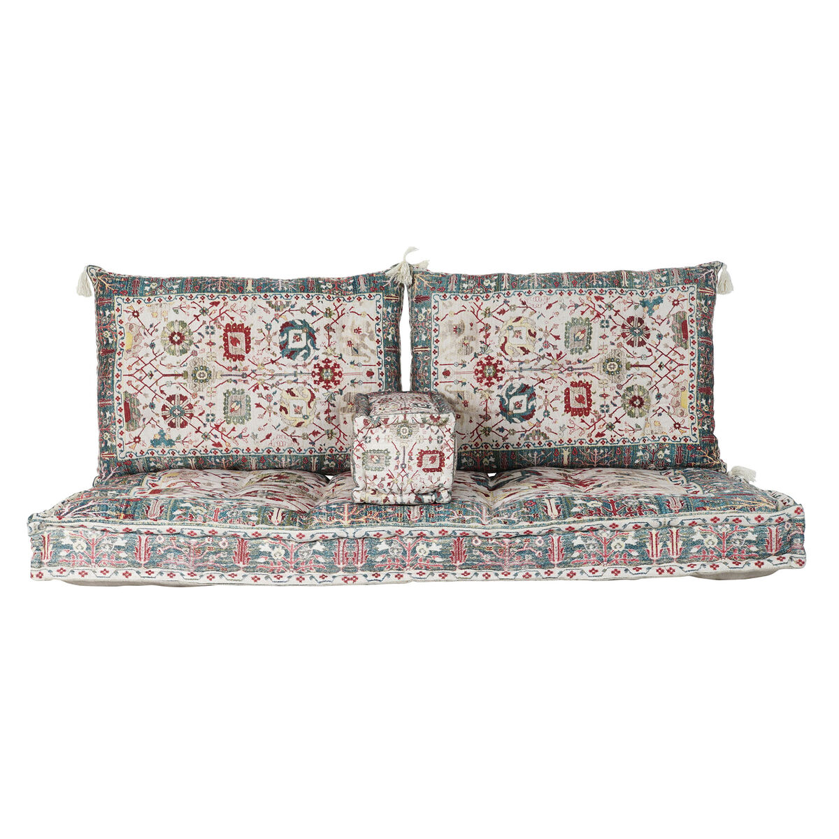 Sillón DKD Home Decor 8424001817443 Algodón Multicolor (155 x 76 x 65 cm) 6 S3017646_5