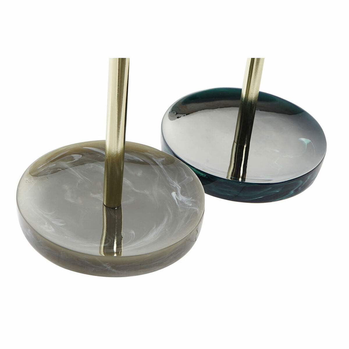 Espejo de Aumento DKD Home Decor 18 x 13 x 32 cm Metal Resina (2 Unidades) 5 S3036623_4