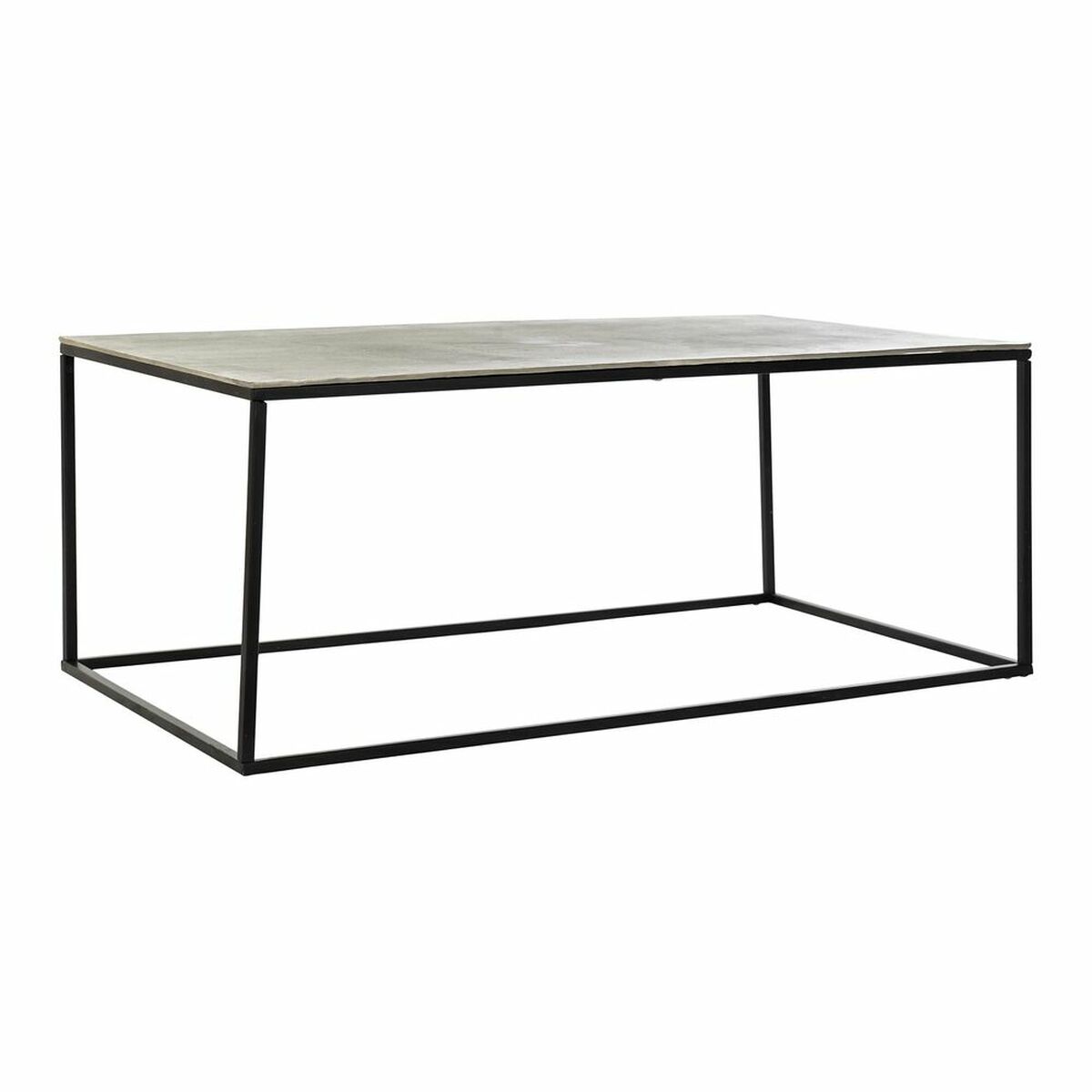 Mesa de Centro DKD Home Decor Metal Aluminio (111,7 x 61 x 43 cm) 1 S3033325_0