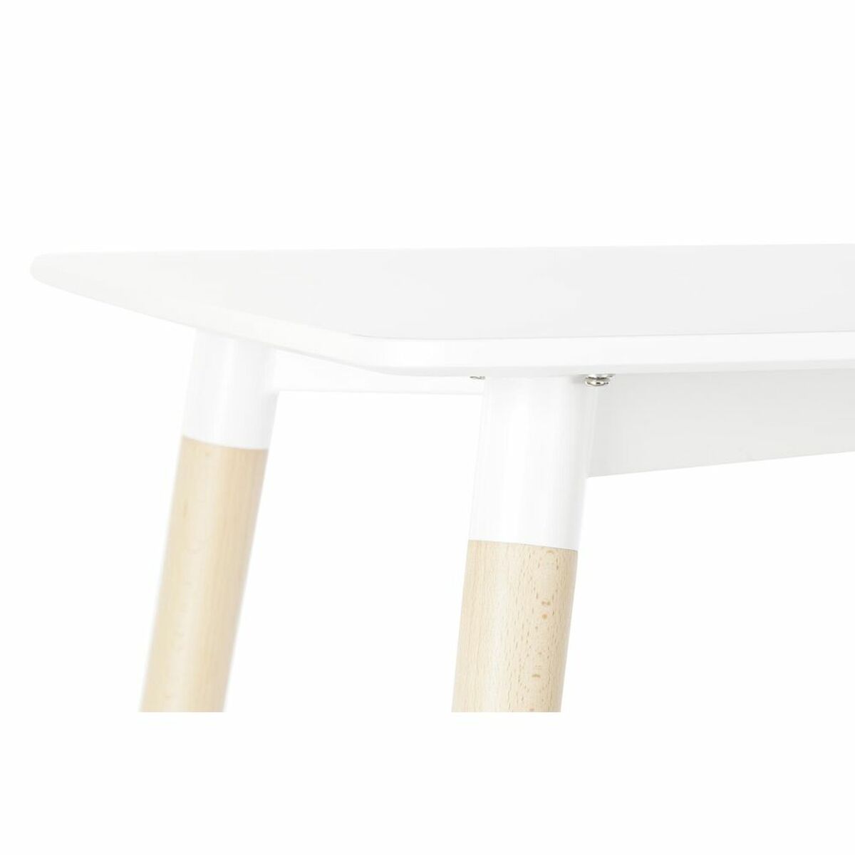 Mesa de Comedor DKD Home Decor Blanco Abedul Madera MDF 120 x 80 x 74 cm 3 S3033613_2