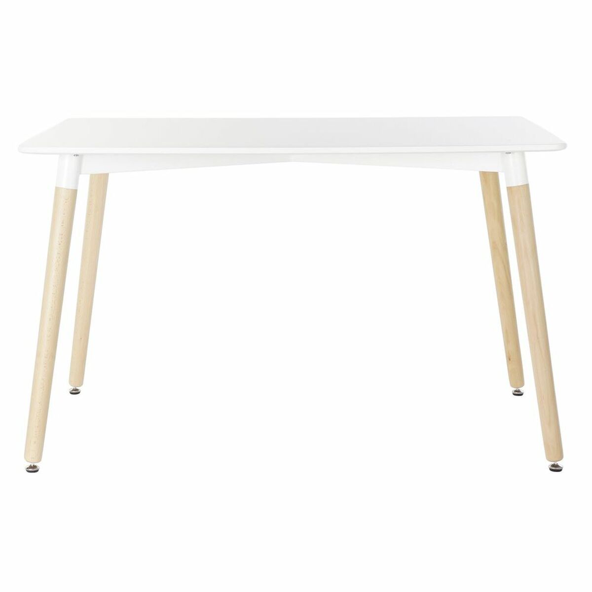 Mesa de Comedor DKD Home Decor Blanco Abedul Madera MDF 120 x 80 x 74 cm 4 S3033613_3