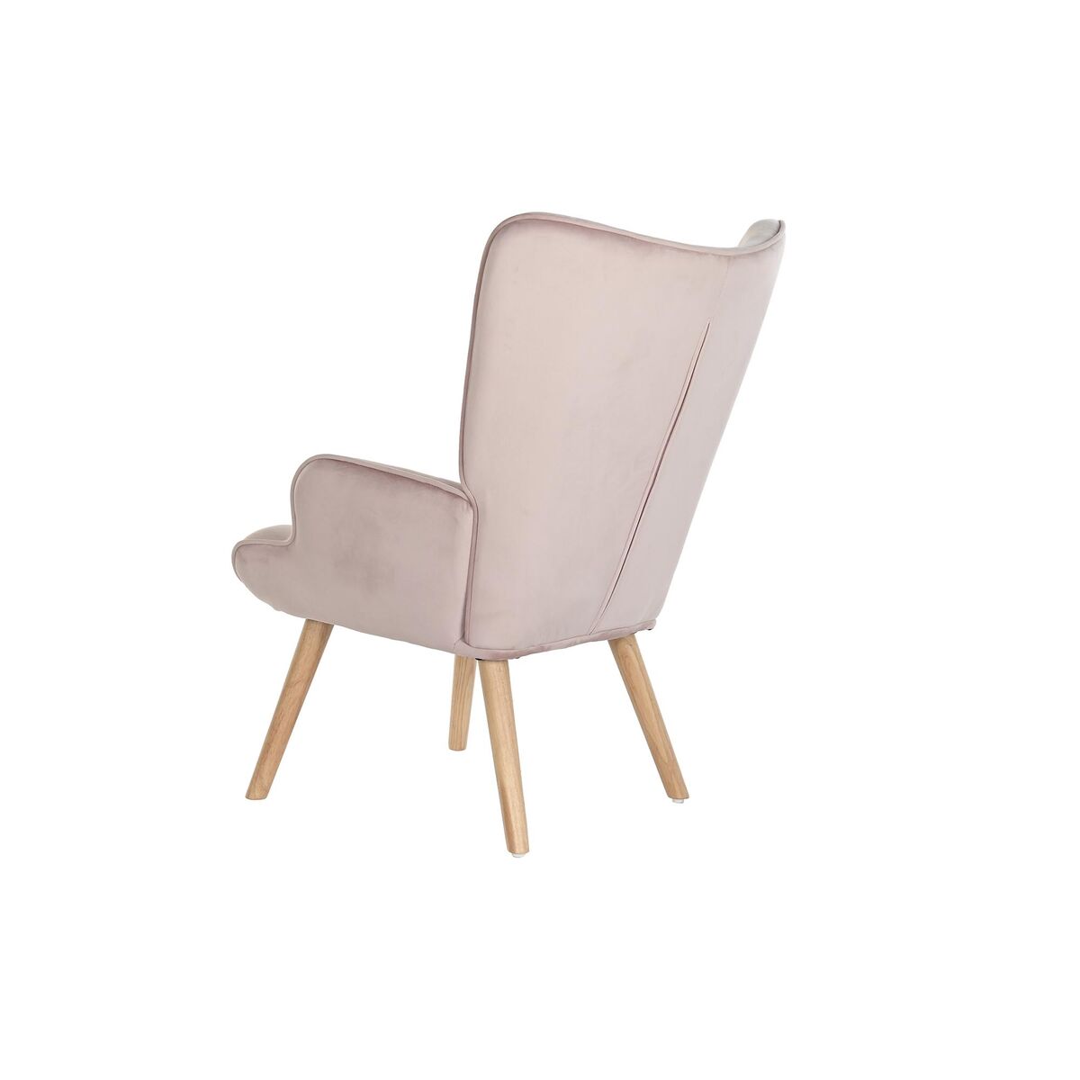 Butaca DKD Home Decor Rosa Poliéster Madera 67 x 69 x 96 cm 75 x 69 x 96 cm 7 S3034032_6